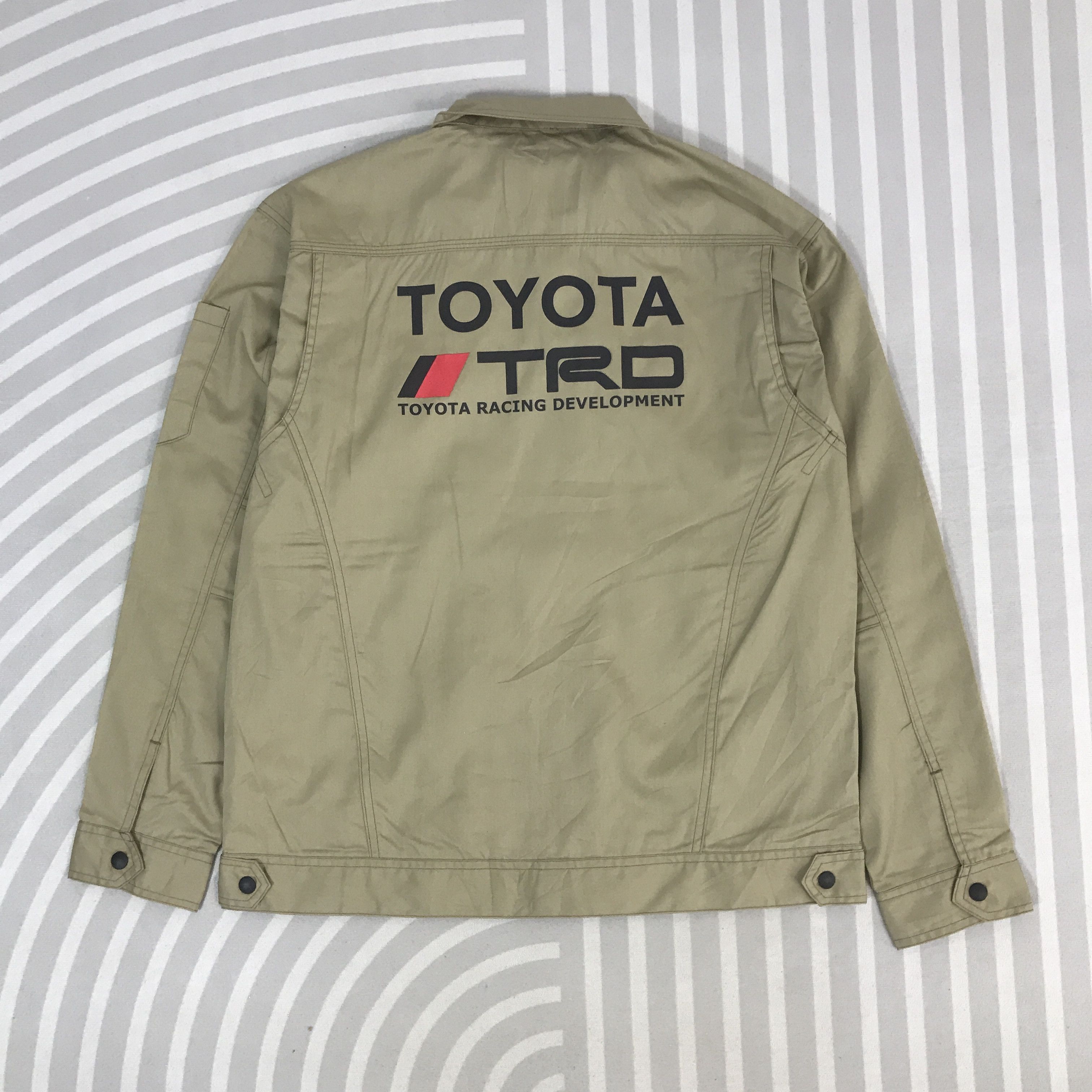 Japanese Brand Vintage Toyota TRD Racing Motorsport Custom Jacket Size US L / EU 52-54 / 3 - 1 Thumbnail