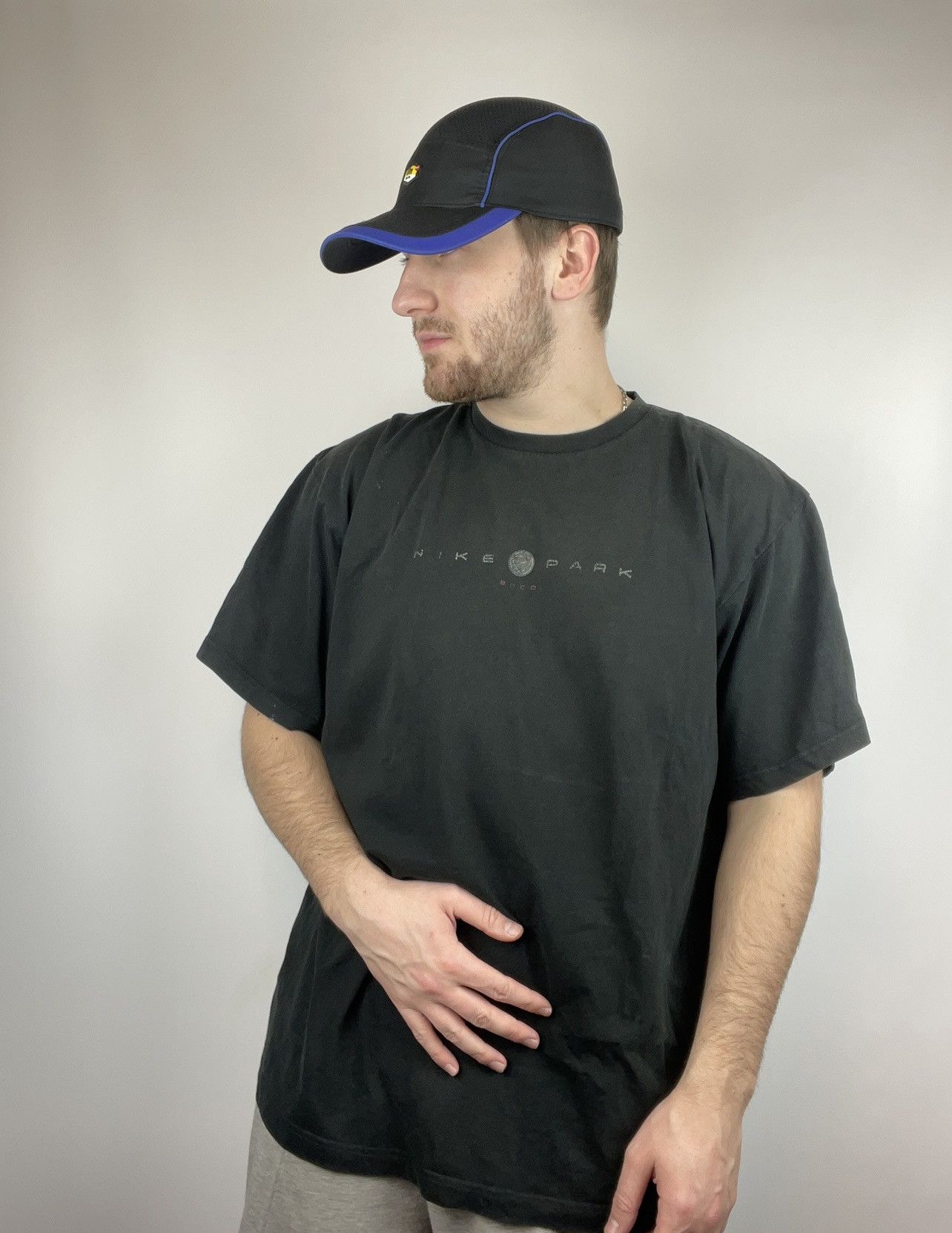 Nike Nike PARK 00s rare tee centre logo Size US XXL / EU 58 / 5 - 9 Thumbnail