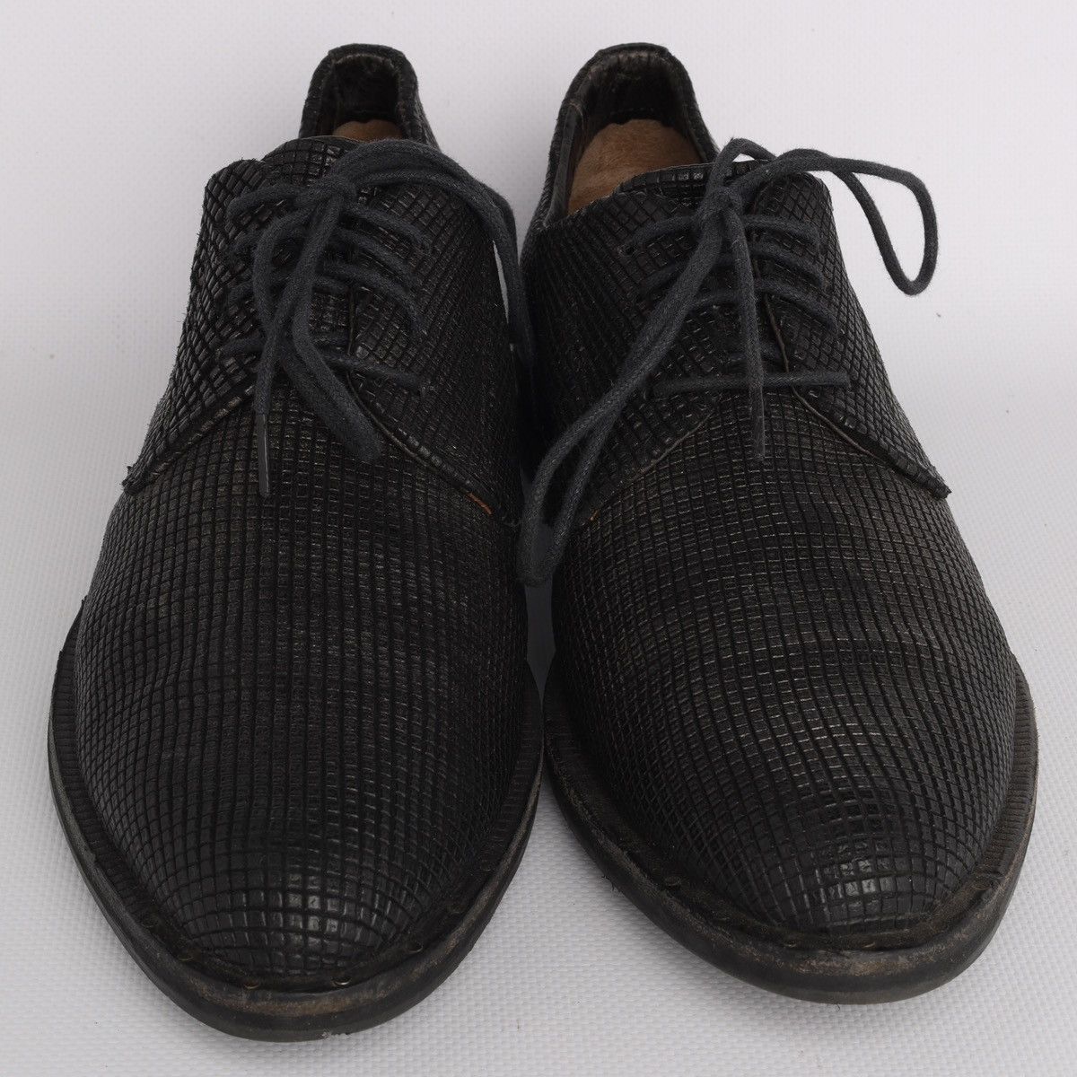 A.S.98 A.S.98 Airstep AS 98 Low Derby Shoes Oxford Casual Black Size US 8 / IT 38 - 4 Thumbnail