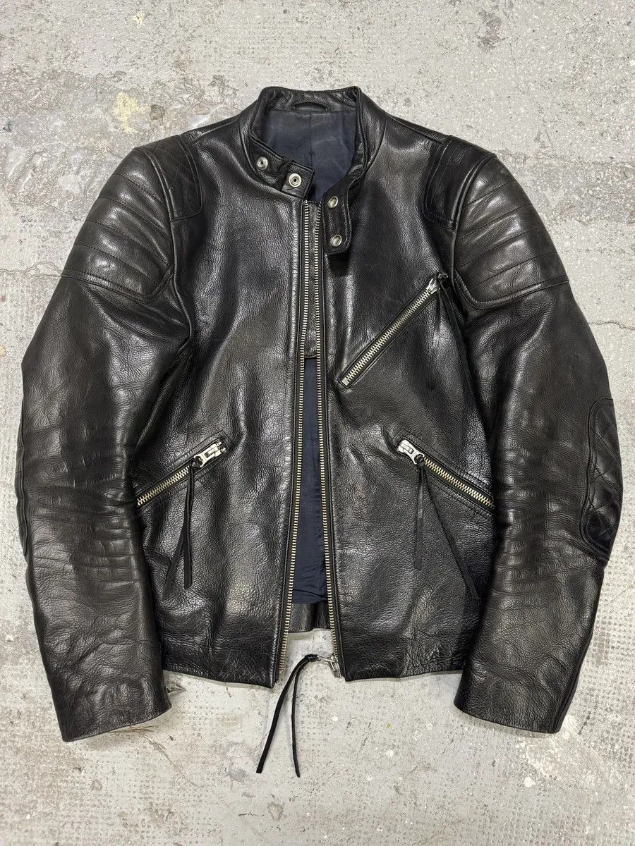Acne Studios AW2011 Acne Studios Padded Multi Zips Biker Calf Leather Jacket Size US S / EU 44-46 / 1 - 5 Thumbnail