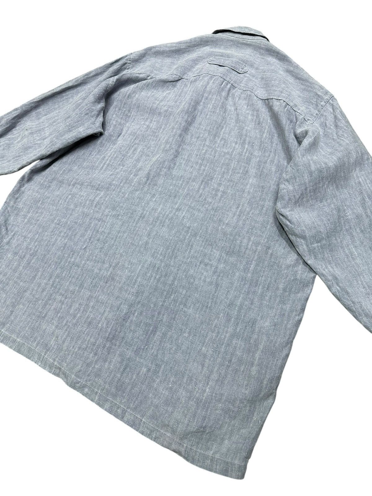Christian Dior Monsieur × Dior Vintage Christian Dior Monsieur Linen Shirt Size US M / EU 48-50 / 2 - 4 Thumbnail