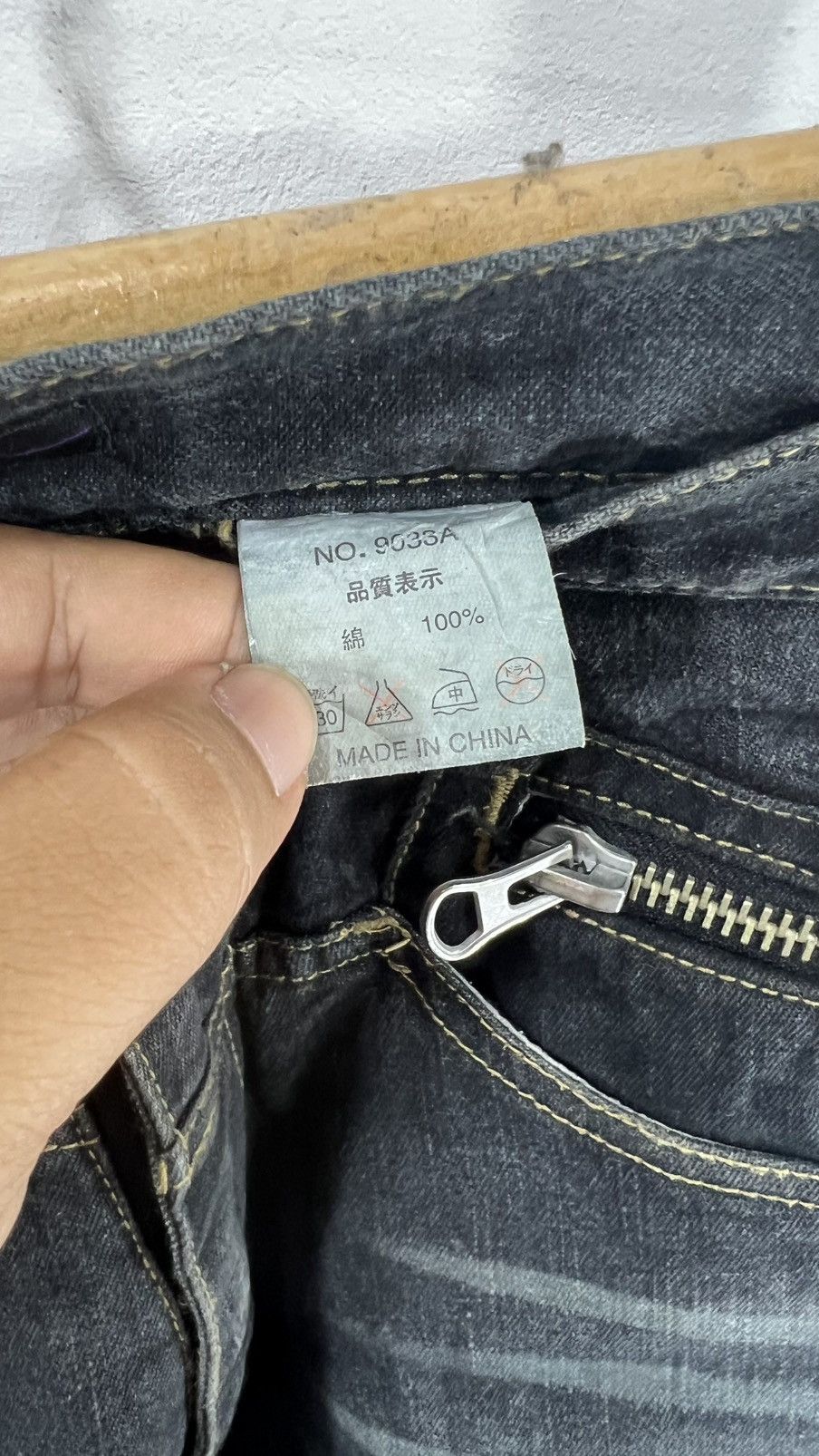In The Attic In The Attic Avant Garde Punk Design Denim Pants Size US 32 / EU 48 - 8 Thumbnail