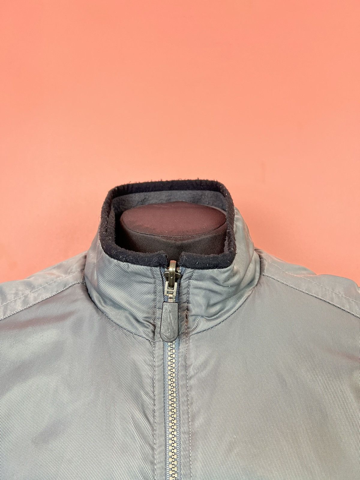 Vintage Nike vintage double sided jacket fleece nylon Size US XL / EU 56 / 4 - 14 Thumbnail