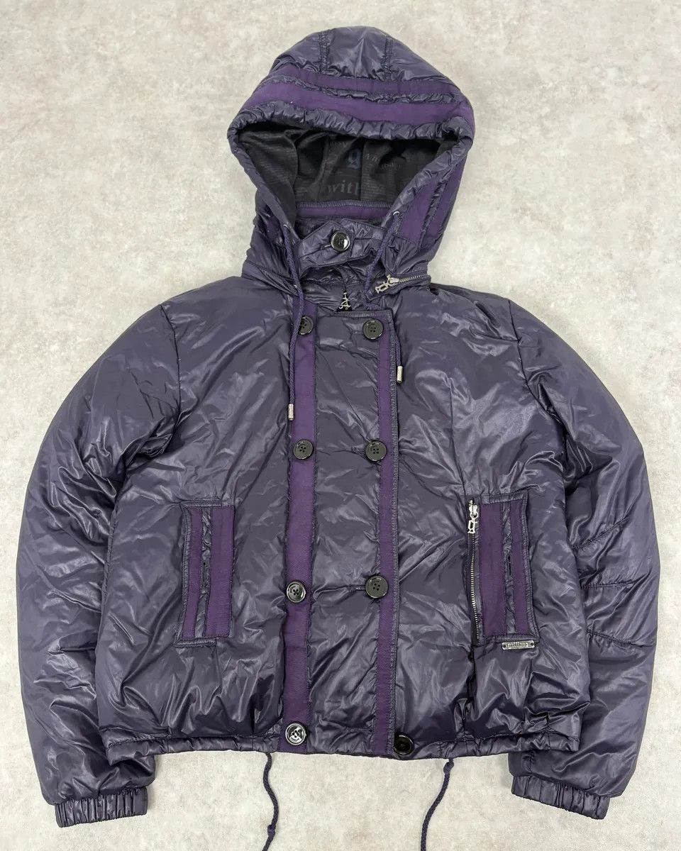 John Galliano AW2010 John Galliano Purple Cozy Double Breasted Bomber Jacket Size US S / EU 44-46 / 1 - 1 Thumbnail