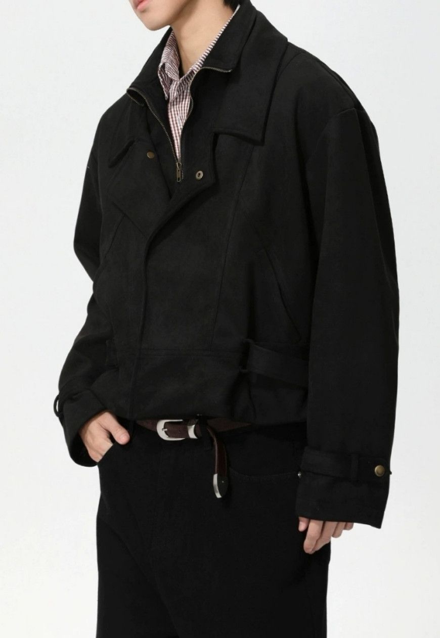 Other Men’s Stylish suede belted jacket Size US M / EU 48-50 / 2 - 10 Thumbnail