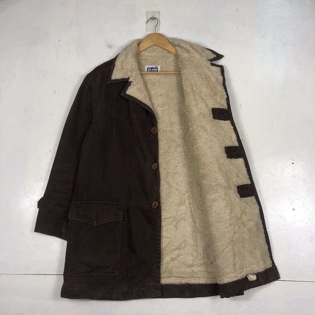 Vintage VINTAGE BIG SMITH WESTERN SHERPA JACKET Size US M / EU 48-50 / 2 - 9 Thumbnail