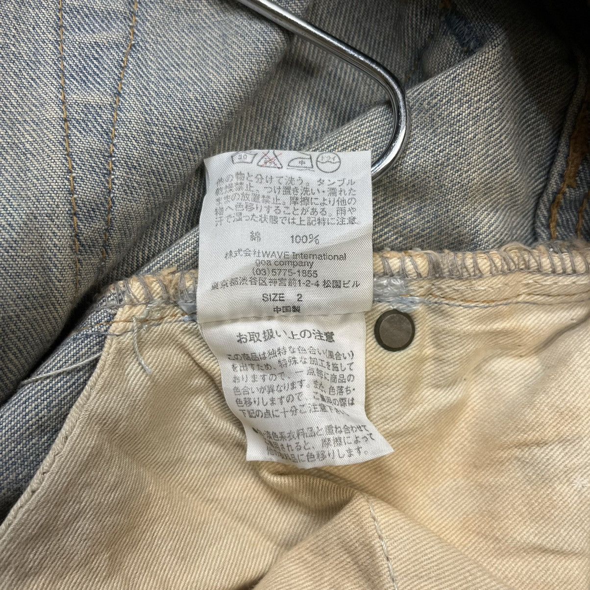 If Six Was Nine GOA Mud Wash distressed selvedge denim pants Size US 31 - 14 Thumbnail