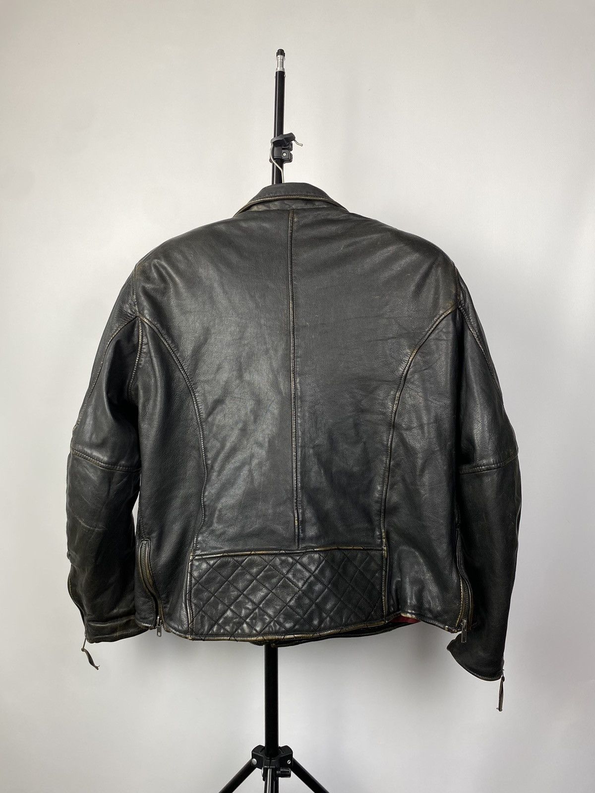 Other 🔥SPIRIT MOTORS RACING TRUE LEATHER JACKET 50-42 Size Size US M / EU 48-50 / 2 - 9 Thumbnail