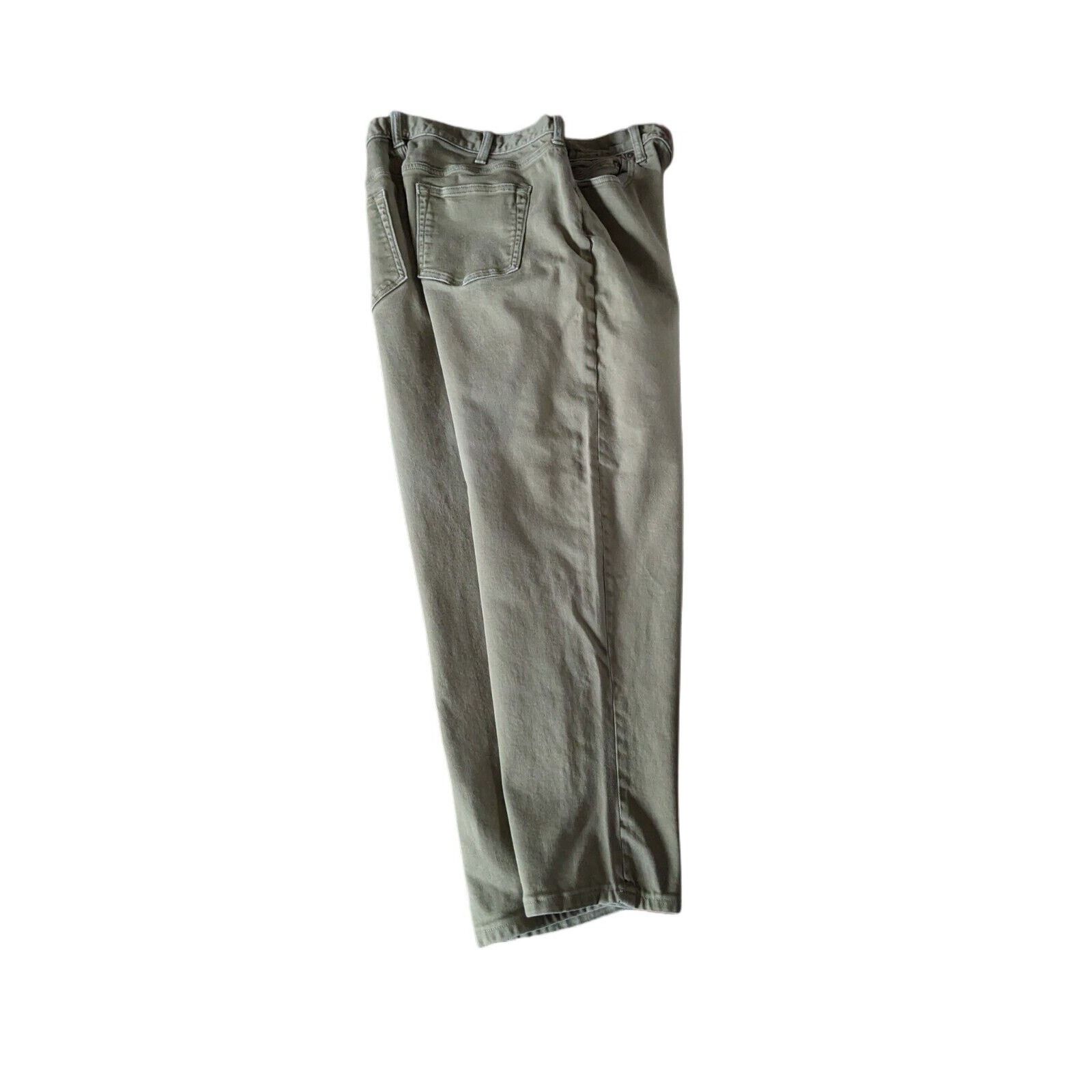 Lands' End Lands End Men's Jeans Green Size 40 Five Pocket Straight Leg Size US 40 / EU 56 - 5 Thumbnail