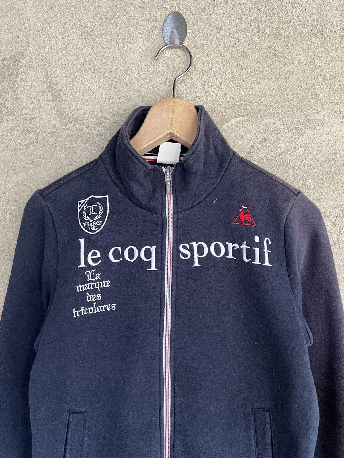 Le Coq Sportif Lecoq Sportif Spell Out Jacket Size S / US 4 / IT 40 - 3 Thumbnail