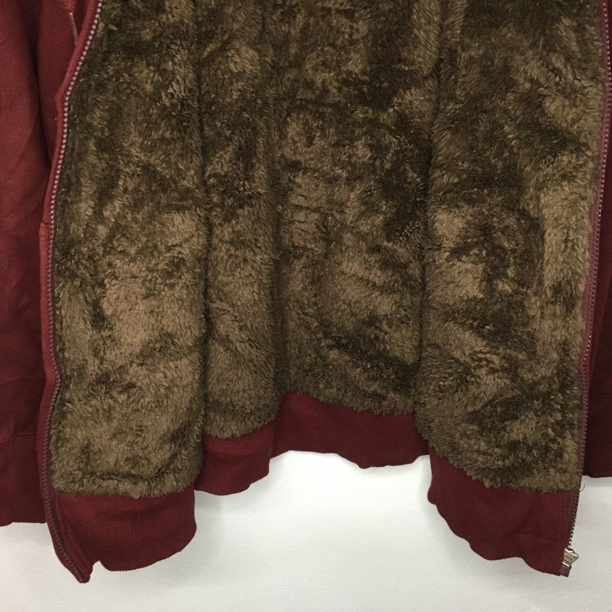 Uniqlo Crazy Uniqlo Fur Lined Zip Up Hoodie Size US XL / EU 56 / 4 - 11 Thumbnail