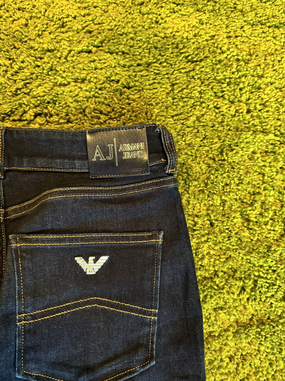 Armani × Designer × Giorgio Armani Armani skinny tall fit jeans denim Size 27" / US 4 / IT 40 - 6 Thumbnail