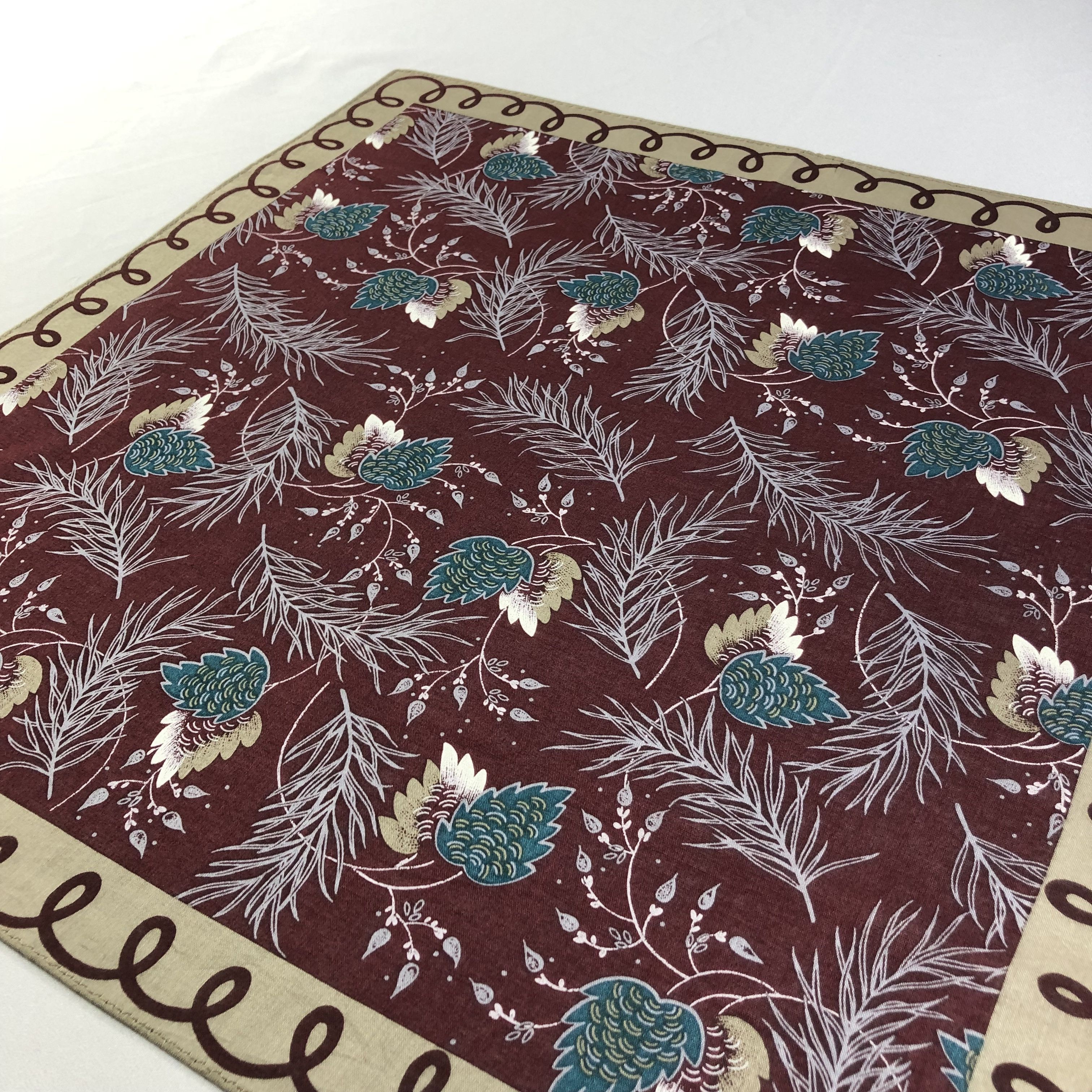 Hiroko Koshino Homme Hiroko Koshino Handkerchief Neckerchief Bandana H1594 Size ONE SIZE - 3 Thumbnail