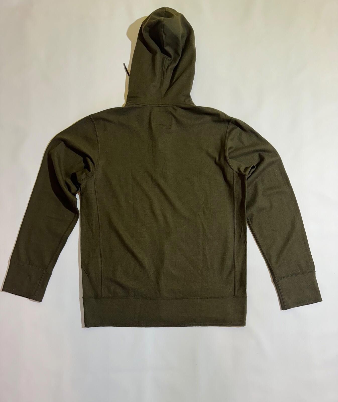 Yohji Yamamoto REGULATION Yohji Yamamoto Hoodie Green Sz 3 Size US L / EU 52-54 / 3 - 7 Thumbnail