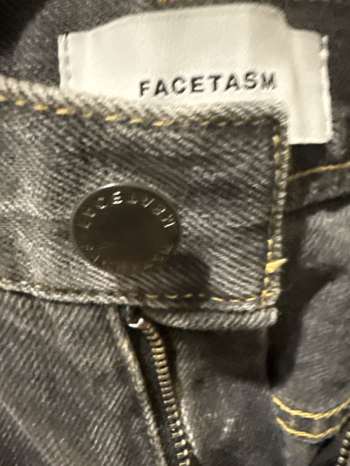 Facetasm Facetasm paneled slim jeans size 4 (runs tiny) Size US 31 - 4 Thumbnail