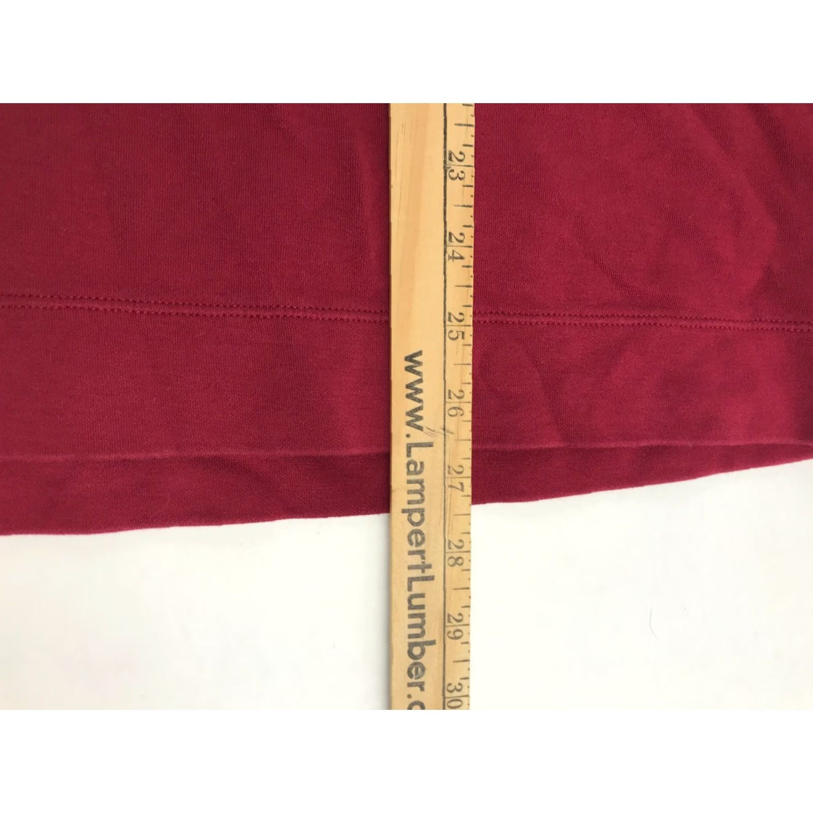 Banana Republic Banana Republic Shirt Mens Size Large Red Quarter Zip Pullover Long Sleeve T-Shirt Size US L / EU 52-54 / 3 - 4 Thumbnail