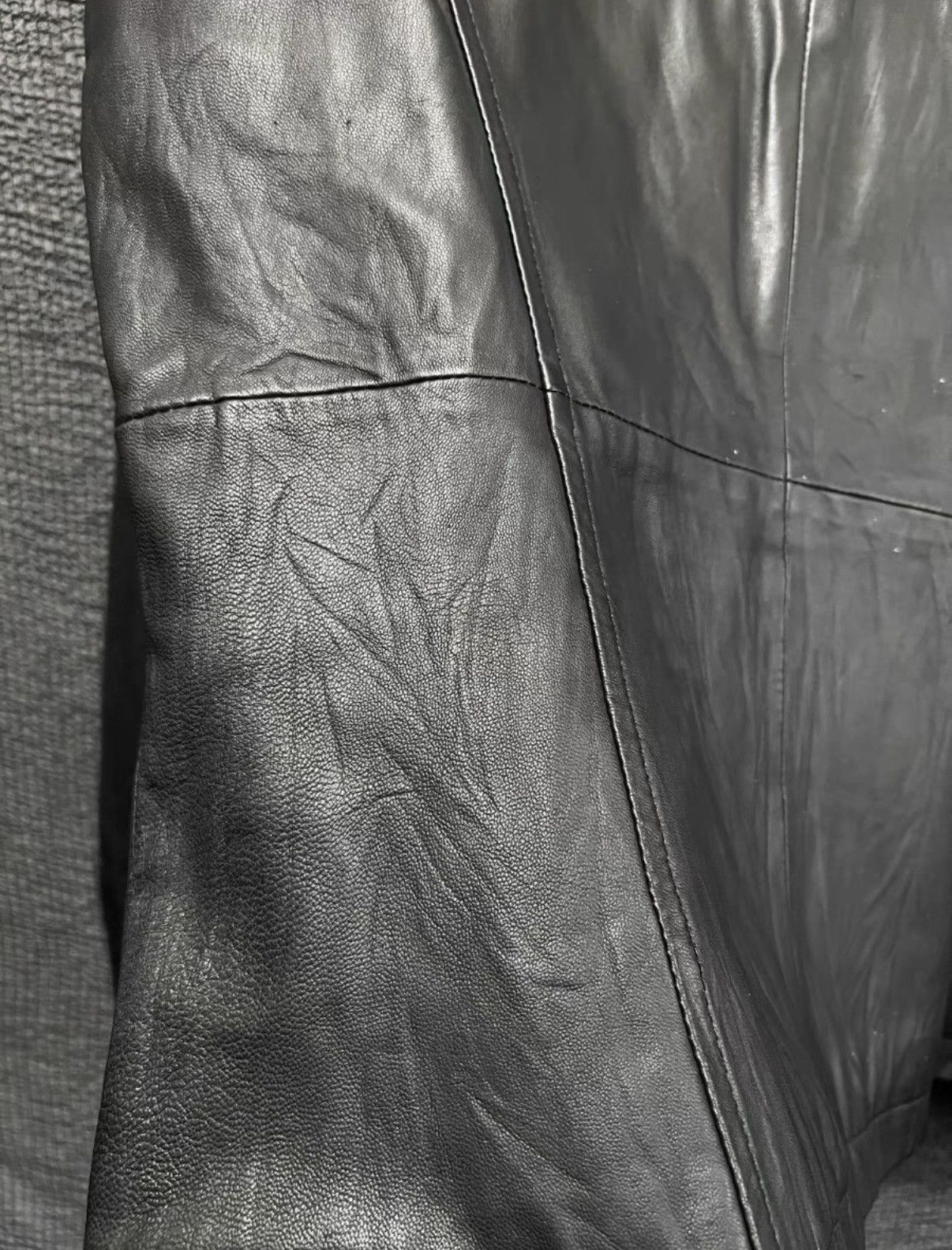 Dirain DIRAIN TOKYO High-Neck Avant-Garde Leather Jacket Size US S / EU 44-46 / 1 - 3 Thumbnail