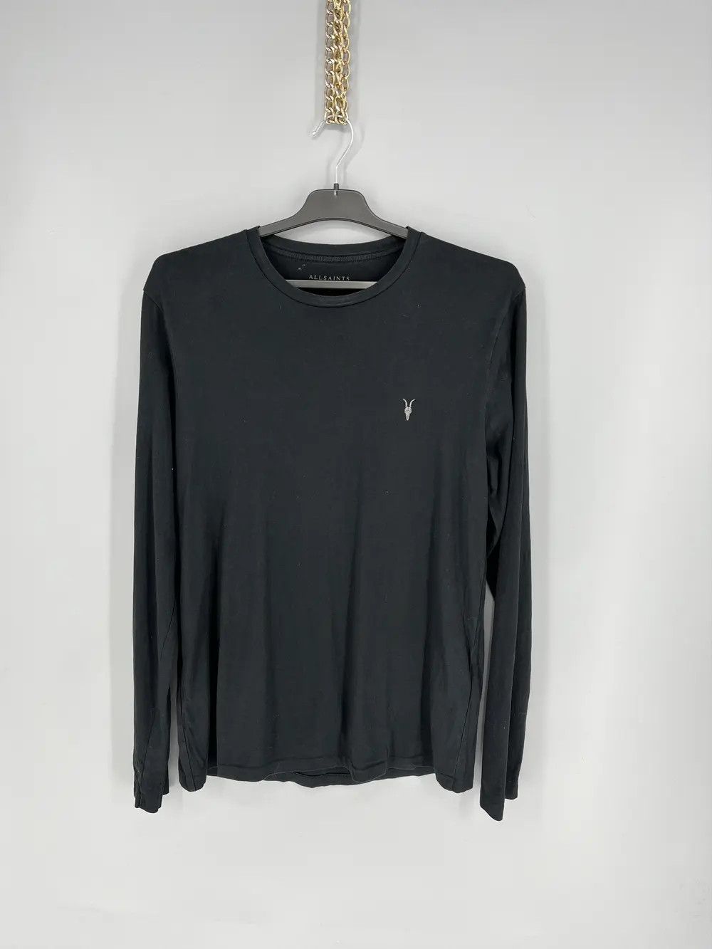 Allsaints Vintage Basic Allsaints Mini Logo Basic Tee Old Money Size US M / EU 48-50 / 2 - 1 Thumbnail