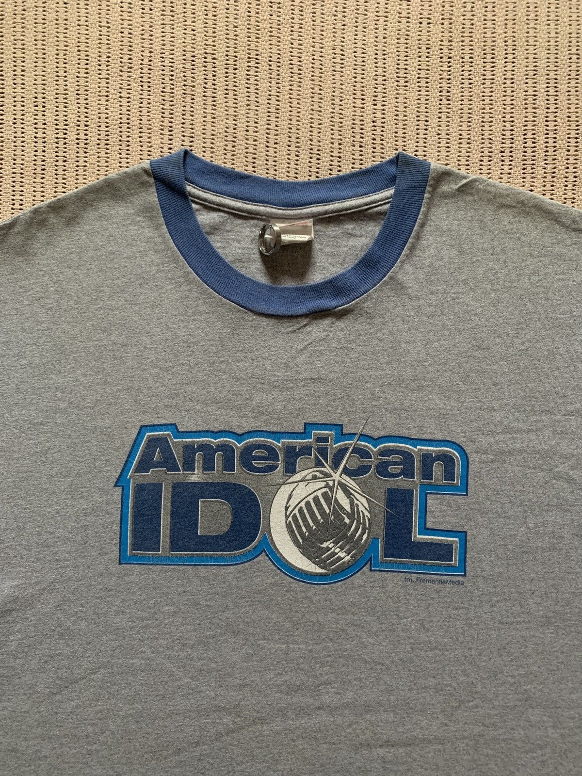 Anvil Vintage y2k American Idol promo ringer tee Size US XXL / EU 58 / 5 - 5 Thumbnail