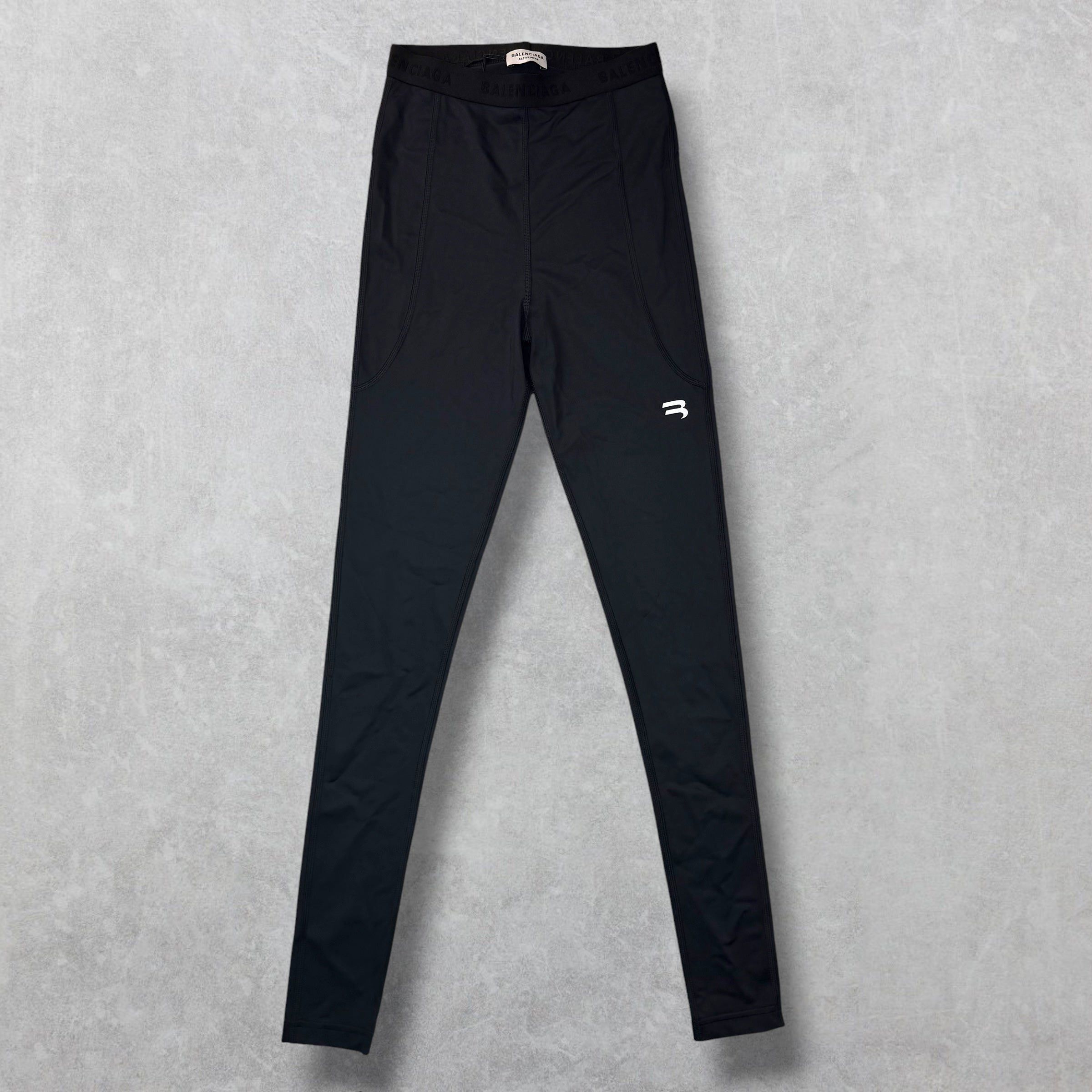 Balenciaga Balenciaga Sports Tech Logo Leggings XS Size ONE SIZE - 1 Thumbnail