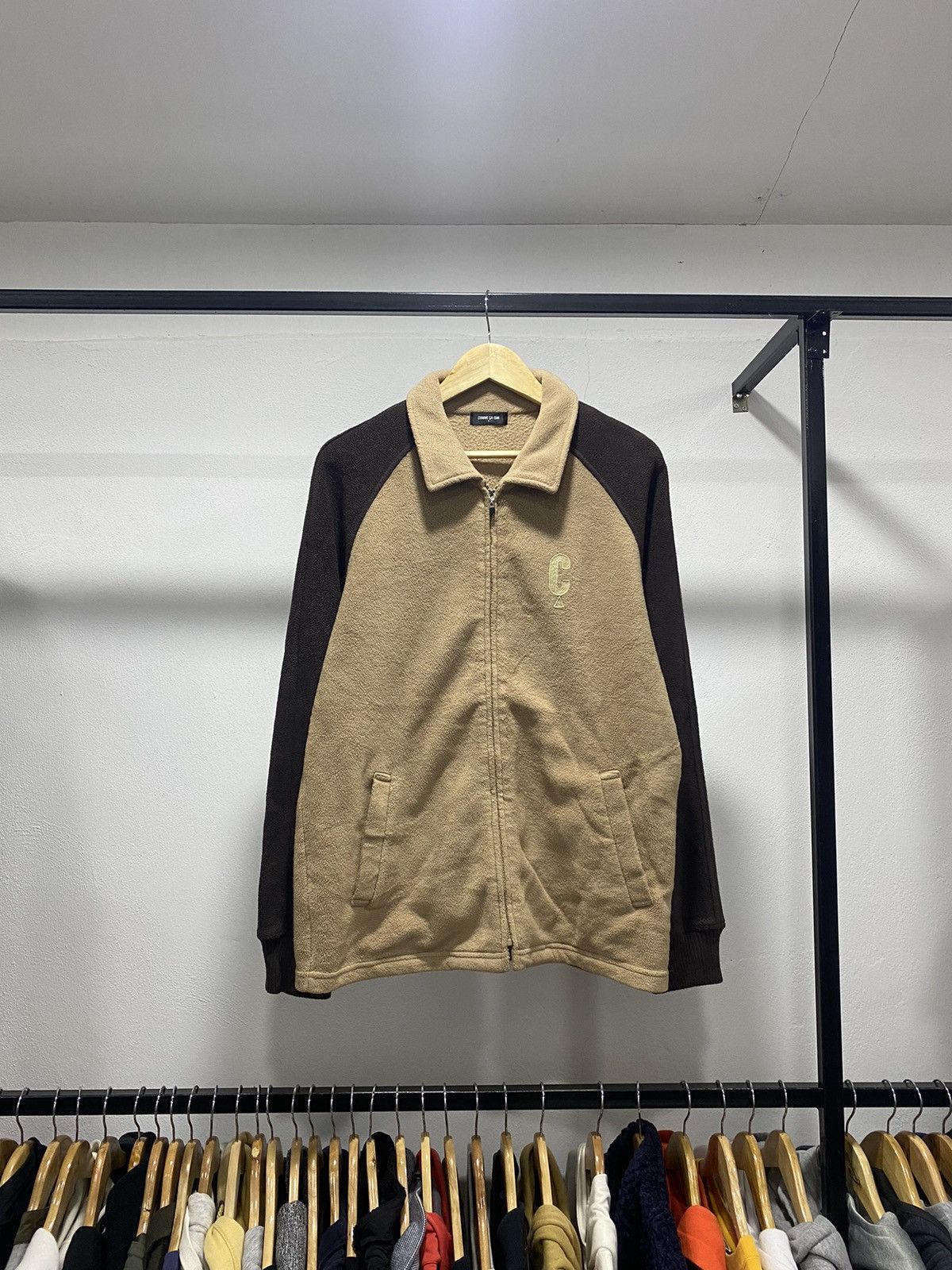 Comme Ca Ism × Japanese Brand Sick☠️ Comme Ca Ism Zipper Collared Jacket Punk Grunge 90s Size US L / EU 52-54 / 3 - 1 Thumbnail