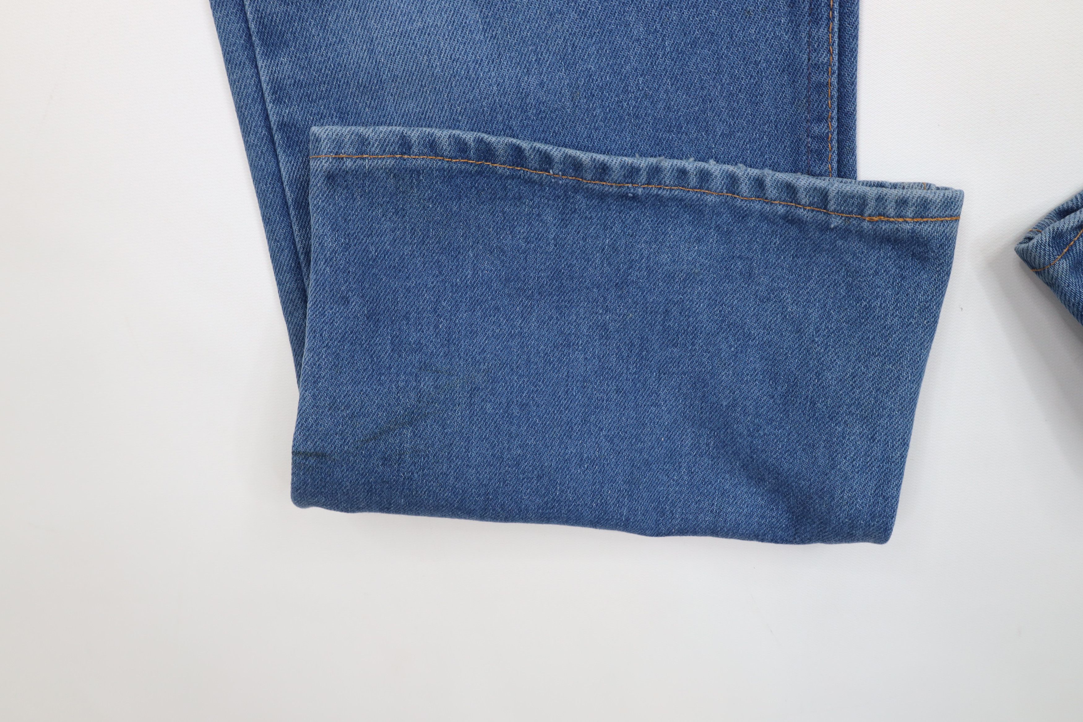 Vintage Vintage 70s Streetwear Wide Leg Denim Jeans Blue Cotton USA Size US 36 / EU 52 - 6 Thumbnail