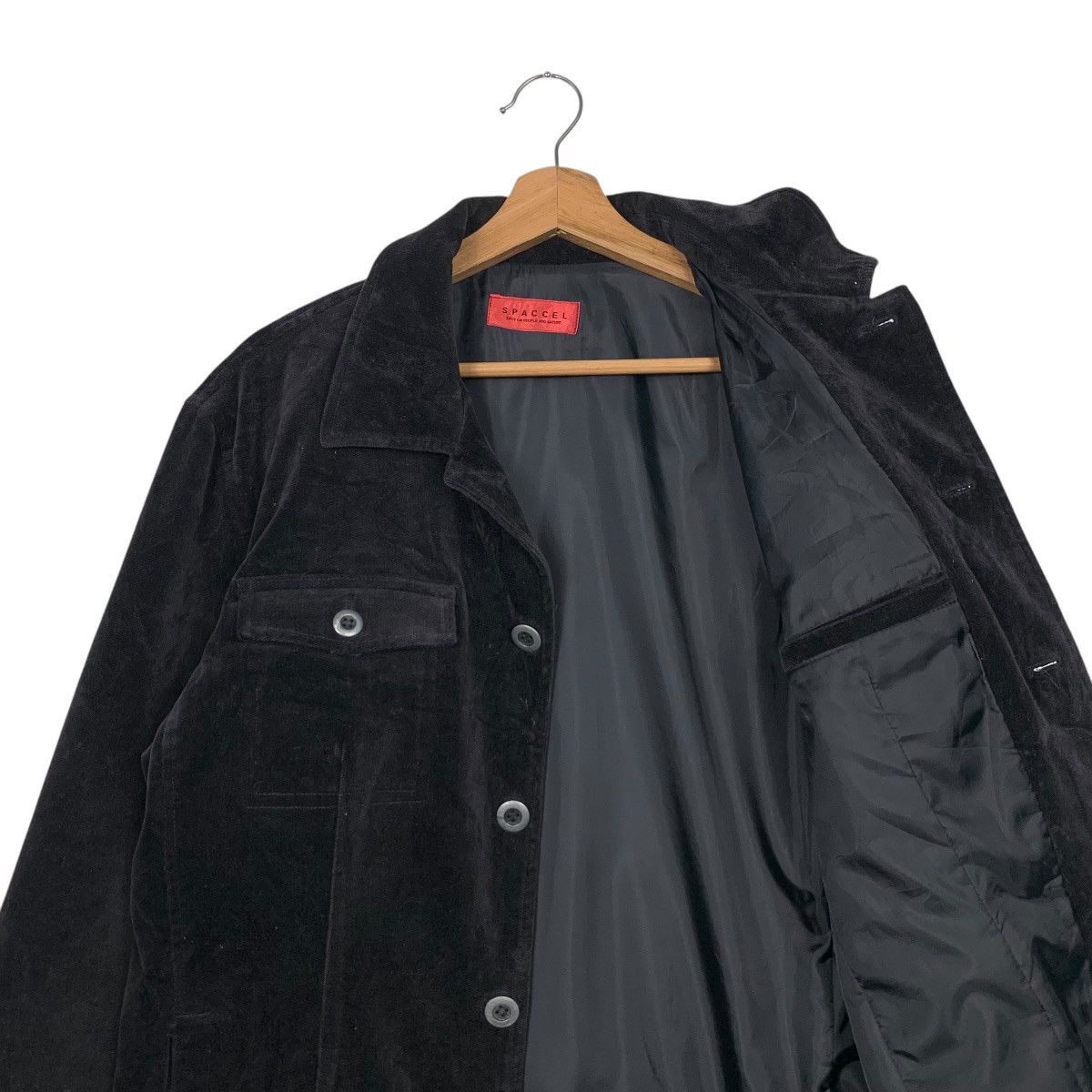 Japanese Brand SPACCEL Casual Jacket Shirt Jacket Flannel Jacket #2435-C109 Size US M / EU 48-50 / 2 - 8 Thumbnail