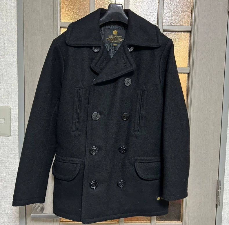 Neighborhood NEIGHBORHOOD Wool Double-Breasted Coat - dmc Size US S / EU 44-46 / 1 - 1 Thumbnail