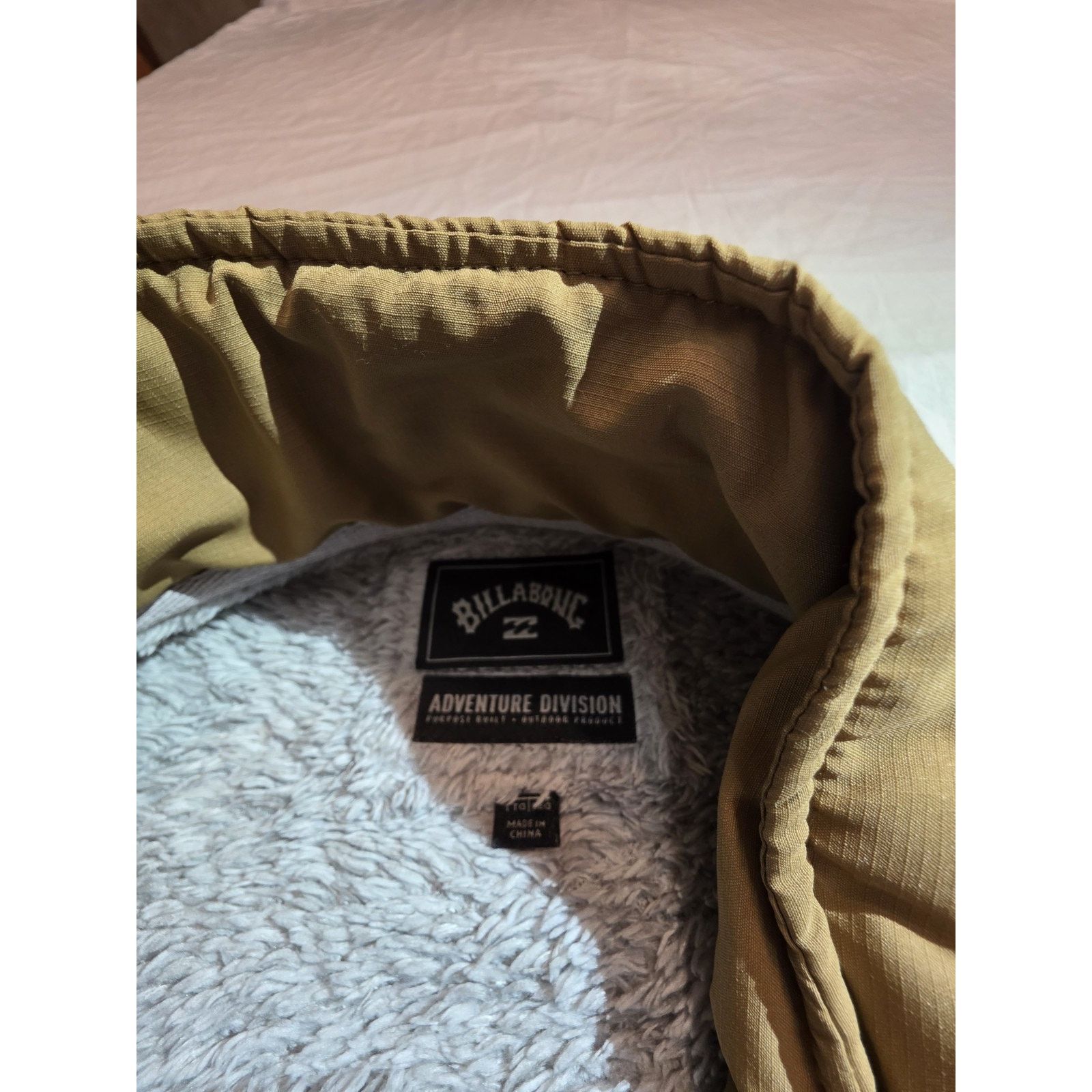 Billabong Billabong Mens A/Div Glacier Mock Neck Zip Up Grey/tan Size US XXL / EU 58 / 5 - 5 Thumbnail
