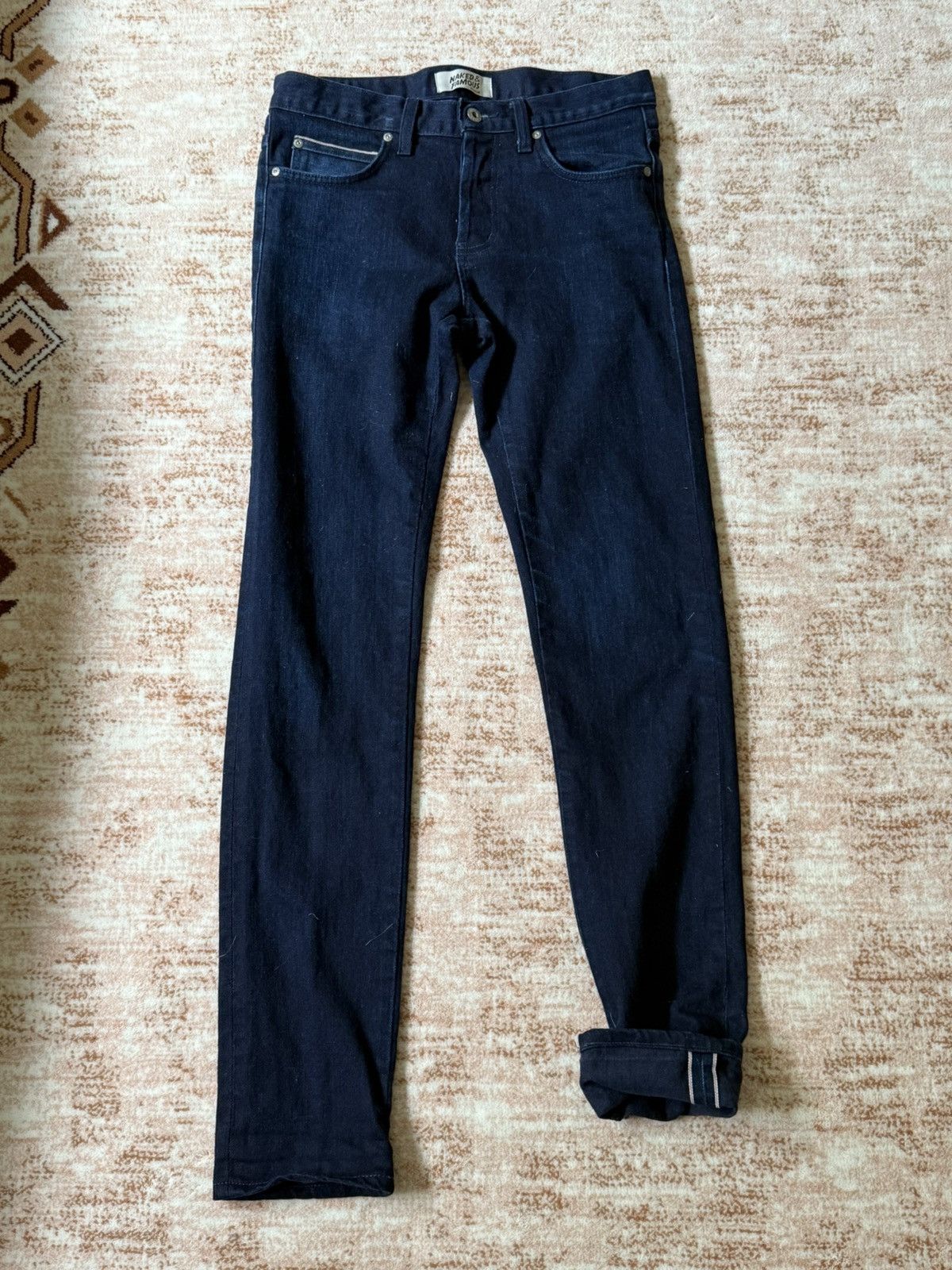 Naked & Famous naked & afraid skinny selvedge denim Size US 29 - 1 Thumbnail