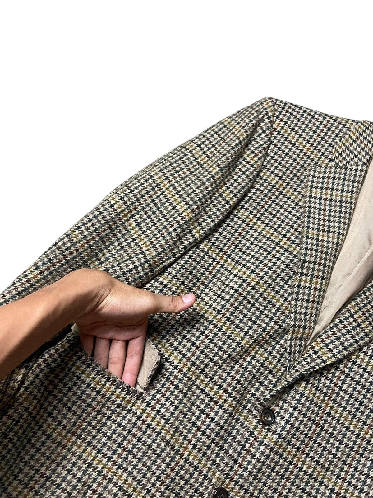 Burberry Prorsum × Designer × Vintage Vintage Burberry Prorsum Houndstooth Blazer (128) Size US XXS / EU 40 - 4 Thumbnail