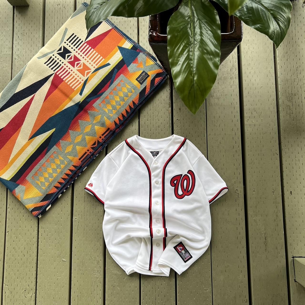 MLB MLB Washington Nationals Baseball Jersey Away White Size xs Size US XS / EU 42 / 0 - 2 Thumbnail