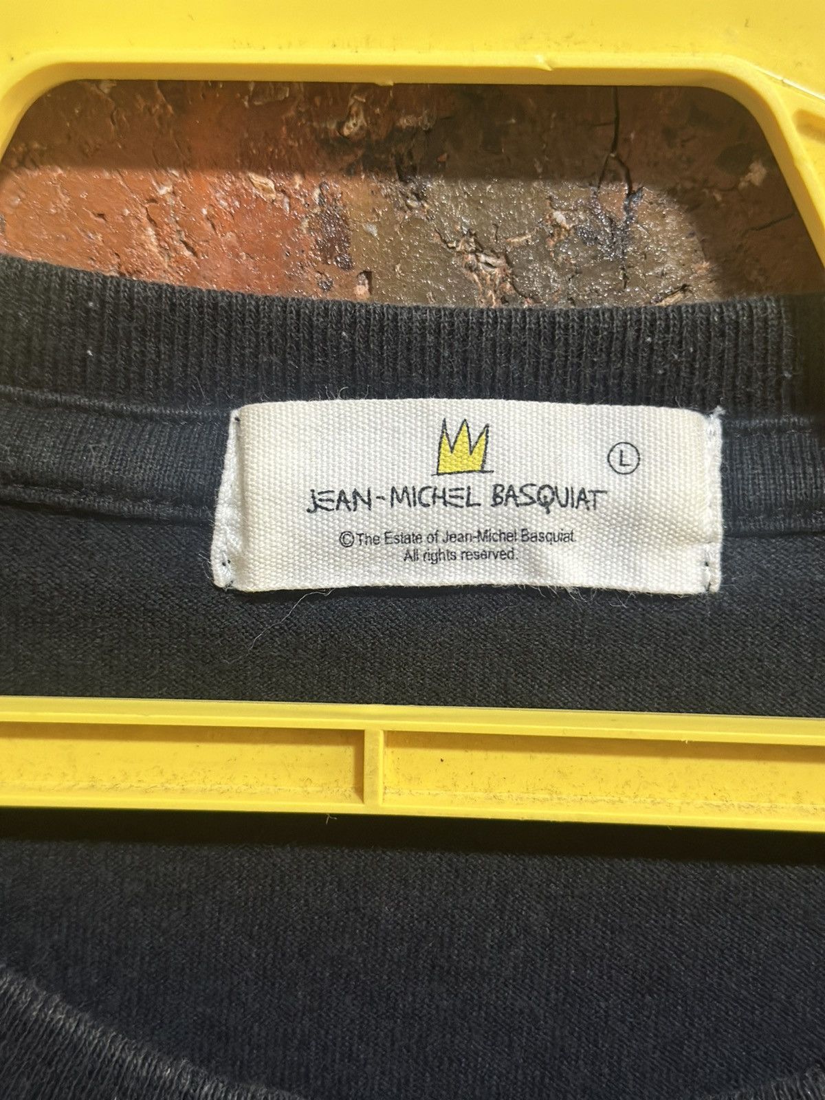 Jean-Michel Basquiat Vintage Jean Michel Basquiat Faded Tee Size US L / EU 52-54 / 3 - 5 Thumbnail