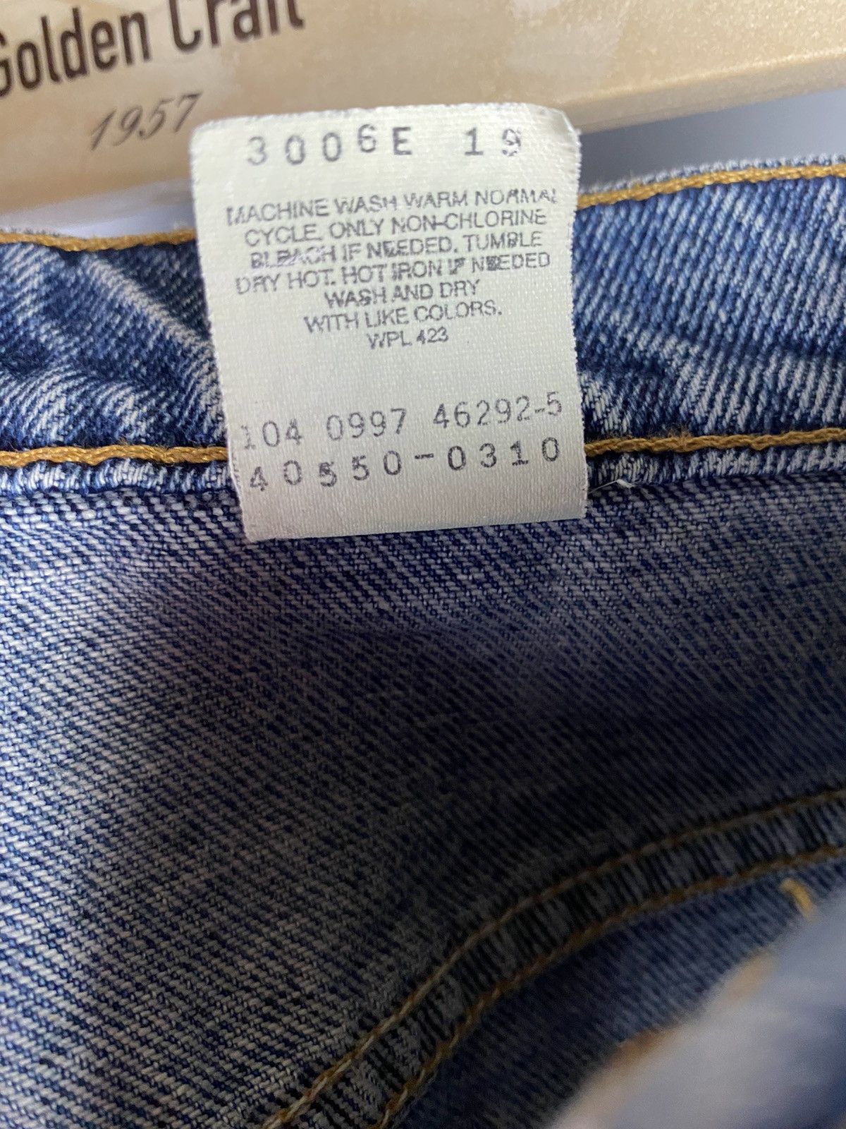 Levi's × Levi's Vintage Clothing × Vintage Vintage Levi’s 550 Relaxed Fit Jeans - W36 L30 Size US 36 / EU 52 - 11 Thumbnail