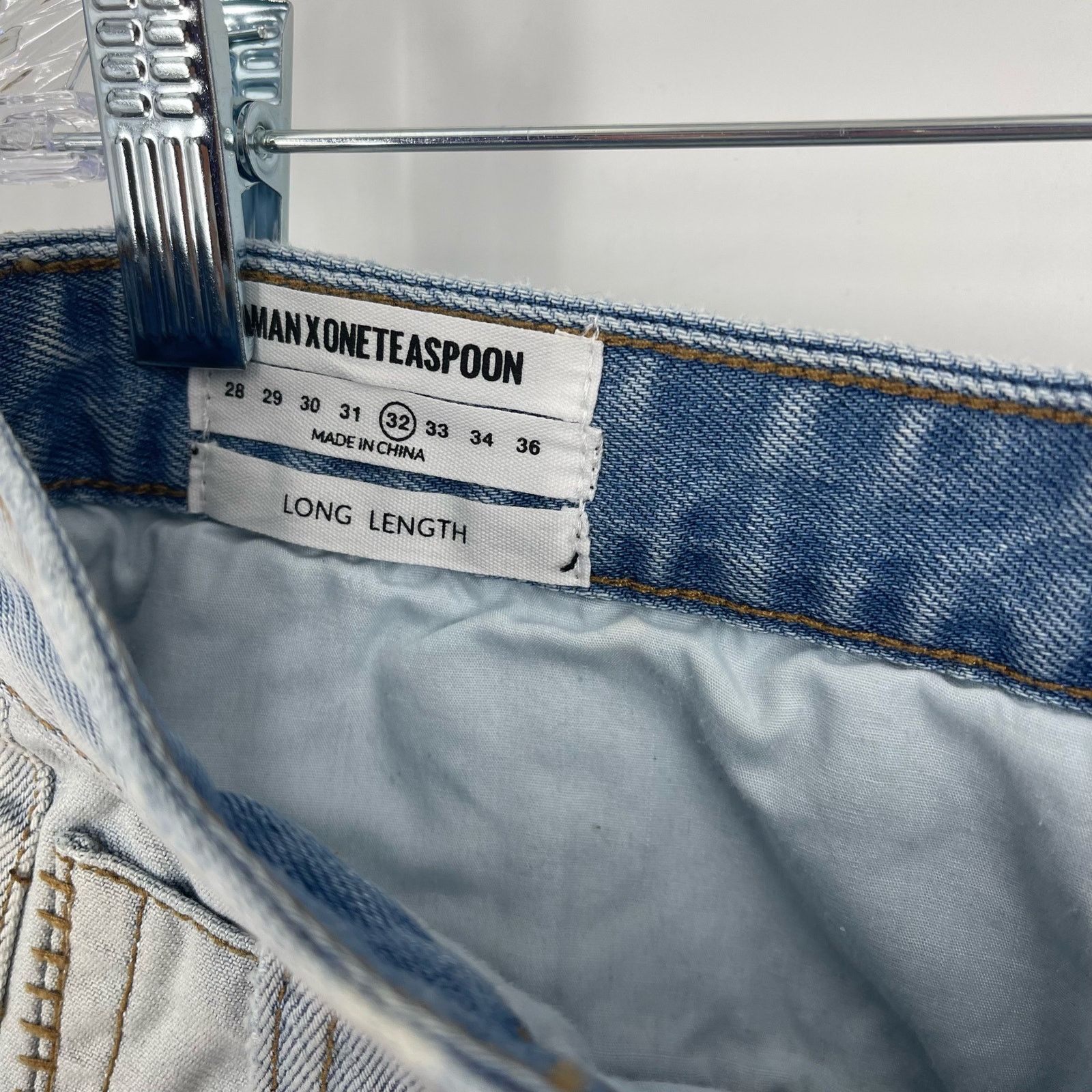 One Teaspoon Man X One Teaspoon 32 Long Brando Mr Browns Jeans NWT Size US 32 / EU 48 - 9 Thumbnail