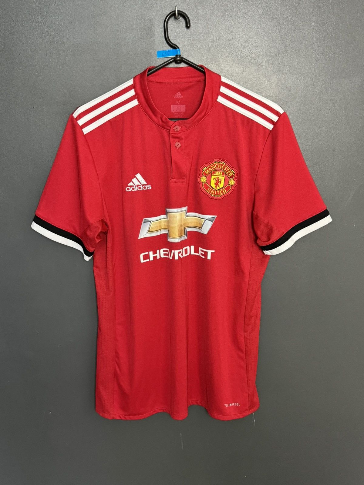 Adidas Manchester United 17/18 Home Football Jersey T-Shirt Size US M / EU 48-50 / 2 - 1 Thumbnail
