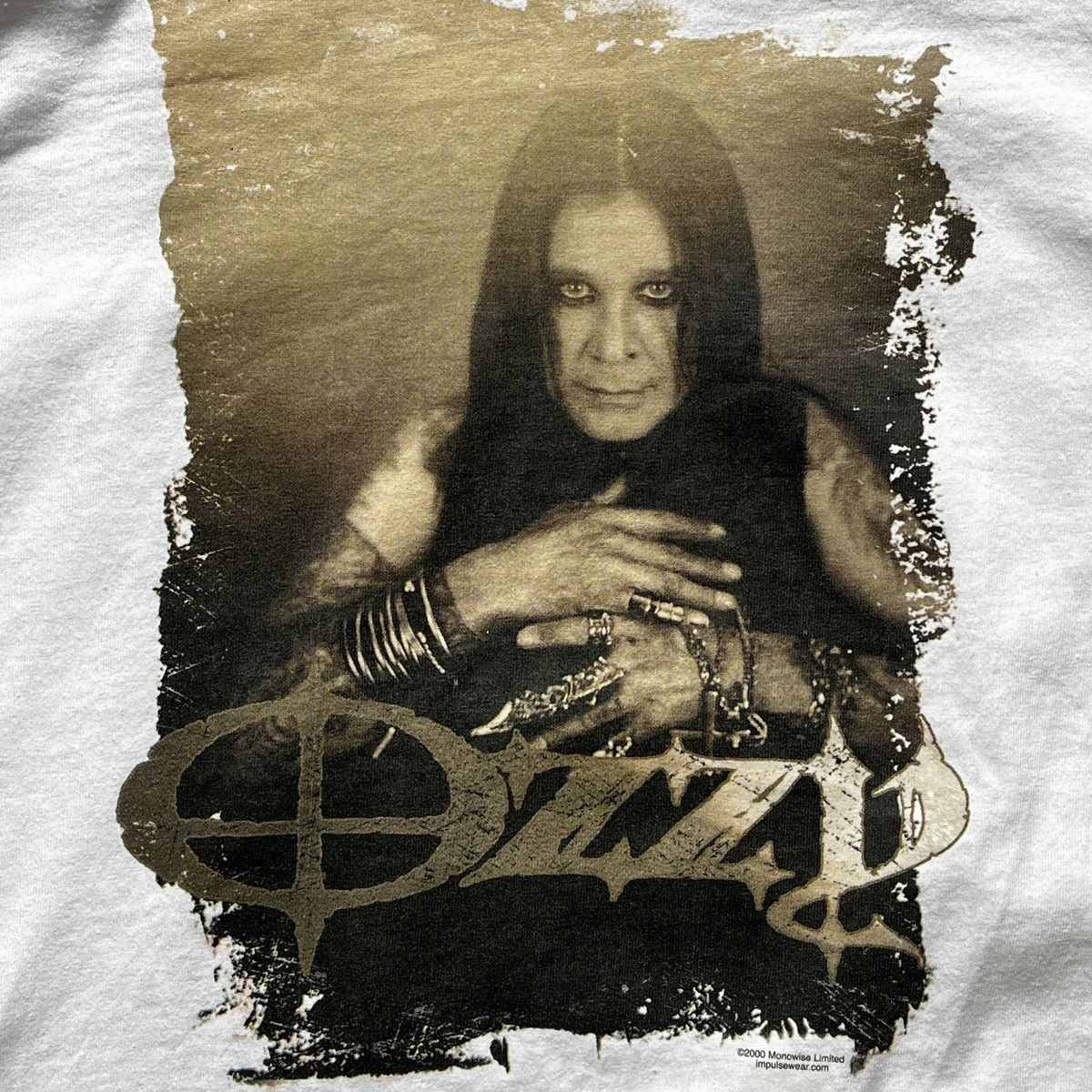 Ozzy Osbourne × Vintage Vintage Ozzy Osbourne Concert TShirt Copyright 2000 Size US S / EU 44-46 / 1 - 14 Thumbnail