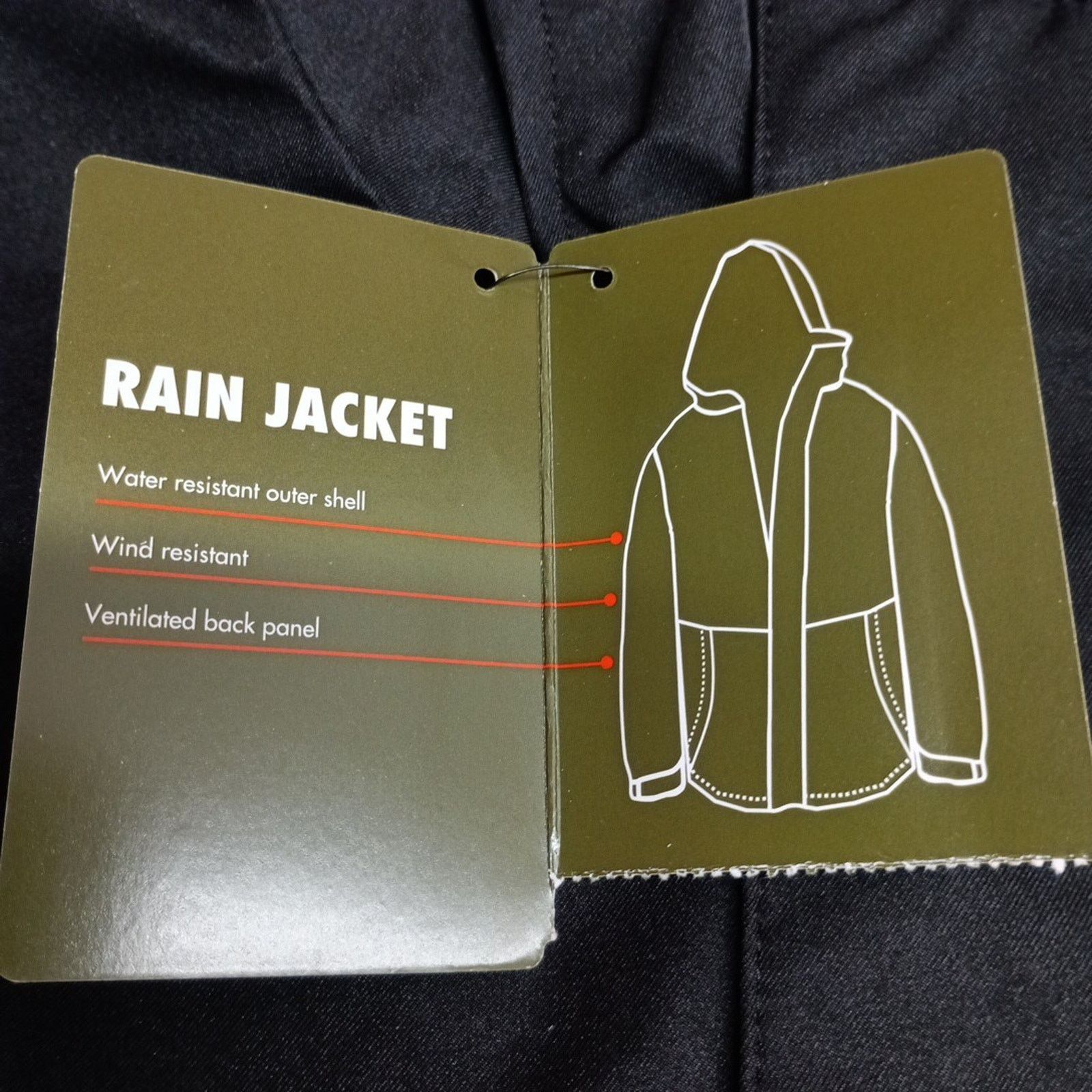 Other Ozark Trail Rain Jacket Men's Size 3XL Black Waterproof Hood Size US XXL / EU 58 / 5 - 5 Thumbnail