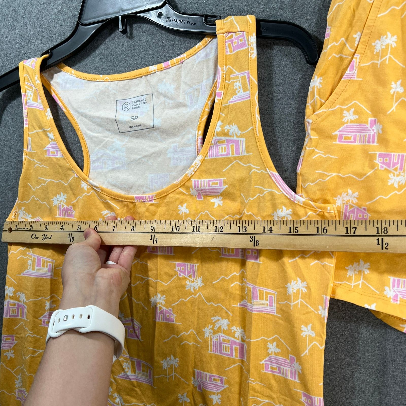 Other Candace Cameron Bure Petite Printed Loungewear Set Apricot Size S / US 4 / IT 40 - 8 Thumbnail
