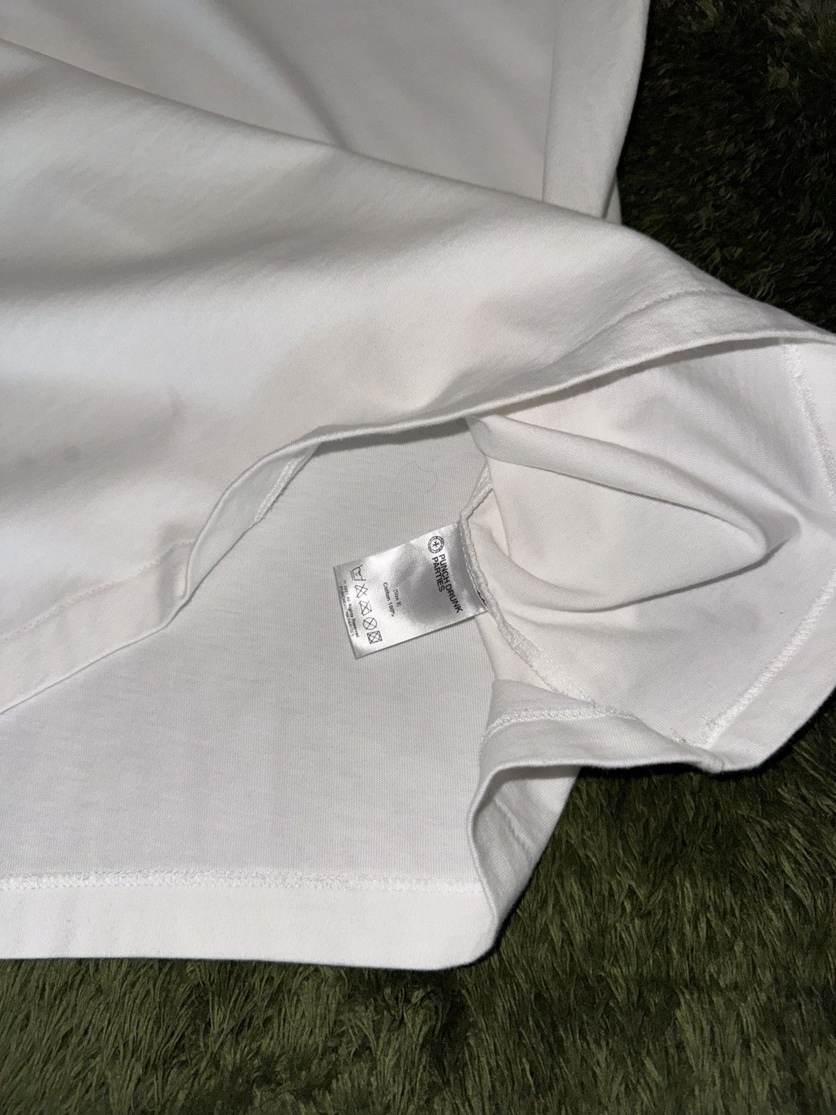 Japanese Brand [3] Punch Drunk Parties Single Stitch Logo T-Shirt White Size US XL / EU 56 / 4 - 6 Thumbnail