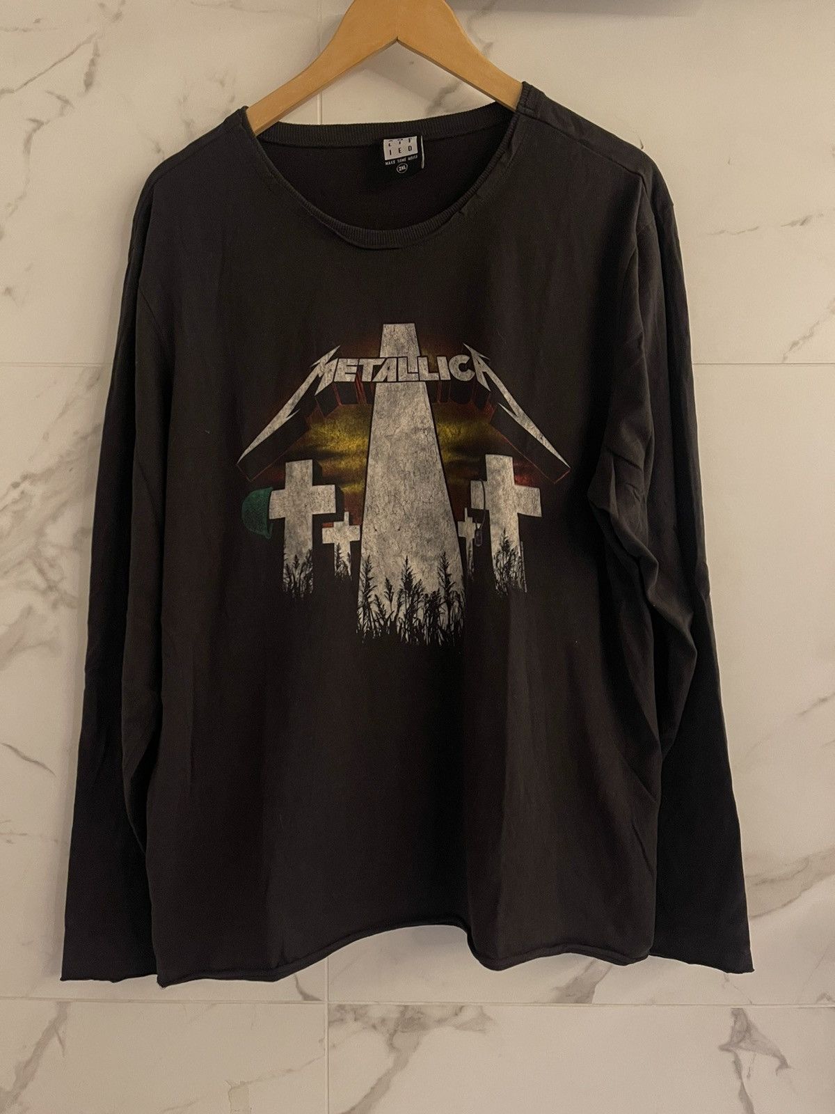 Amplified × Band Tees × Metallica 2019 Amplified Metallica Master of Puppets long sleeve tee Size US XXL / EU 58 / 5 - 1 Thumbnail