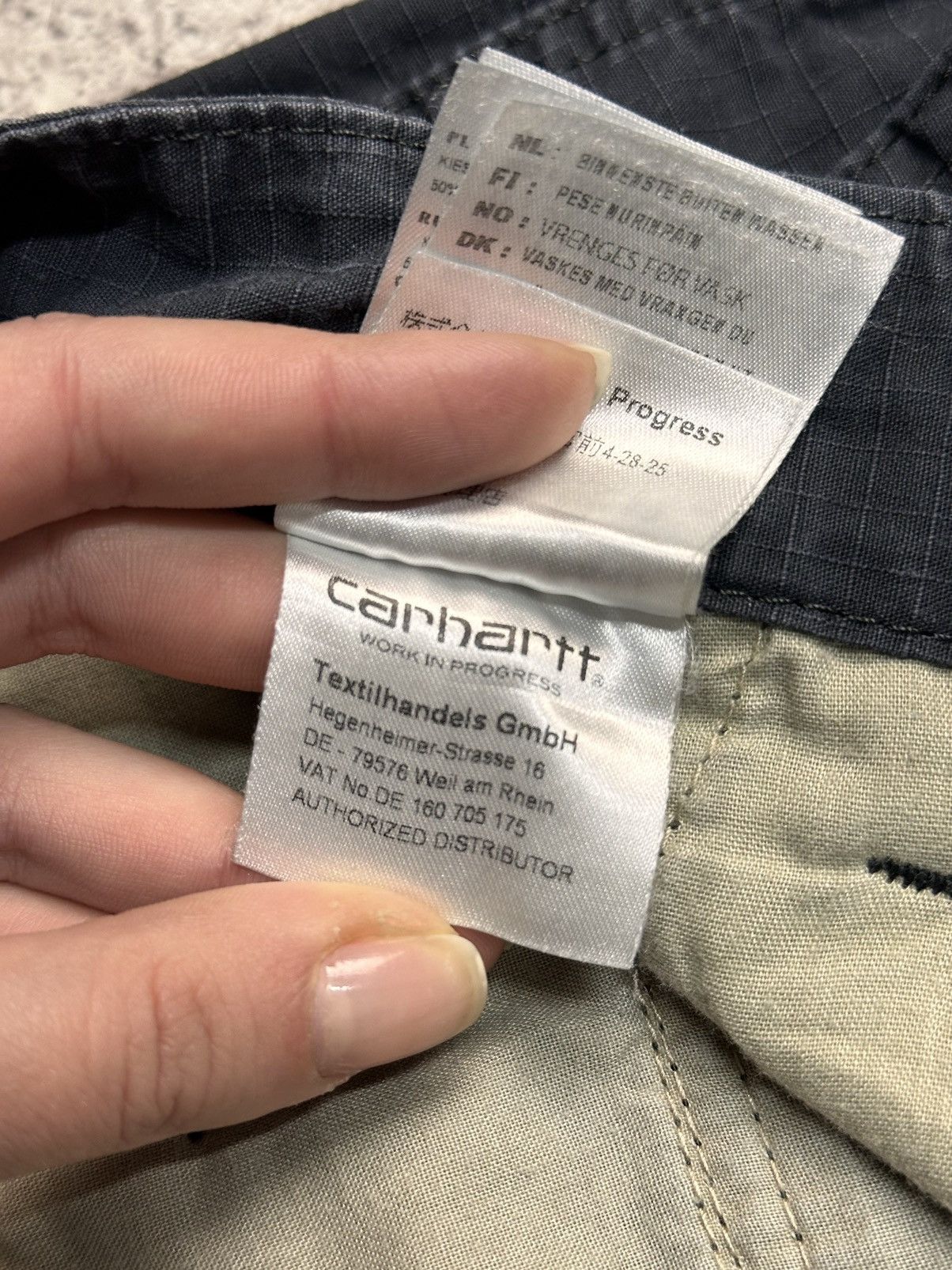 Carhartt Carhartt Workwear Cargo Pants Blue Heavy Duty Utility Y2K Size US 32 / EU 48 - 11 Thumbnail