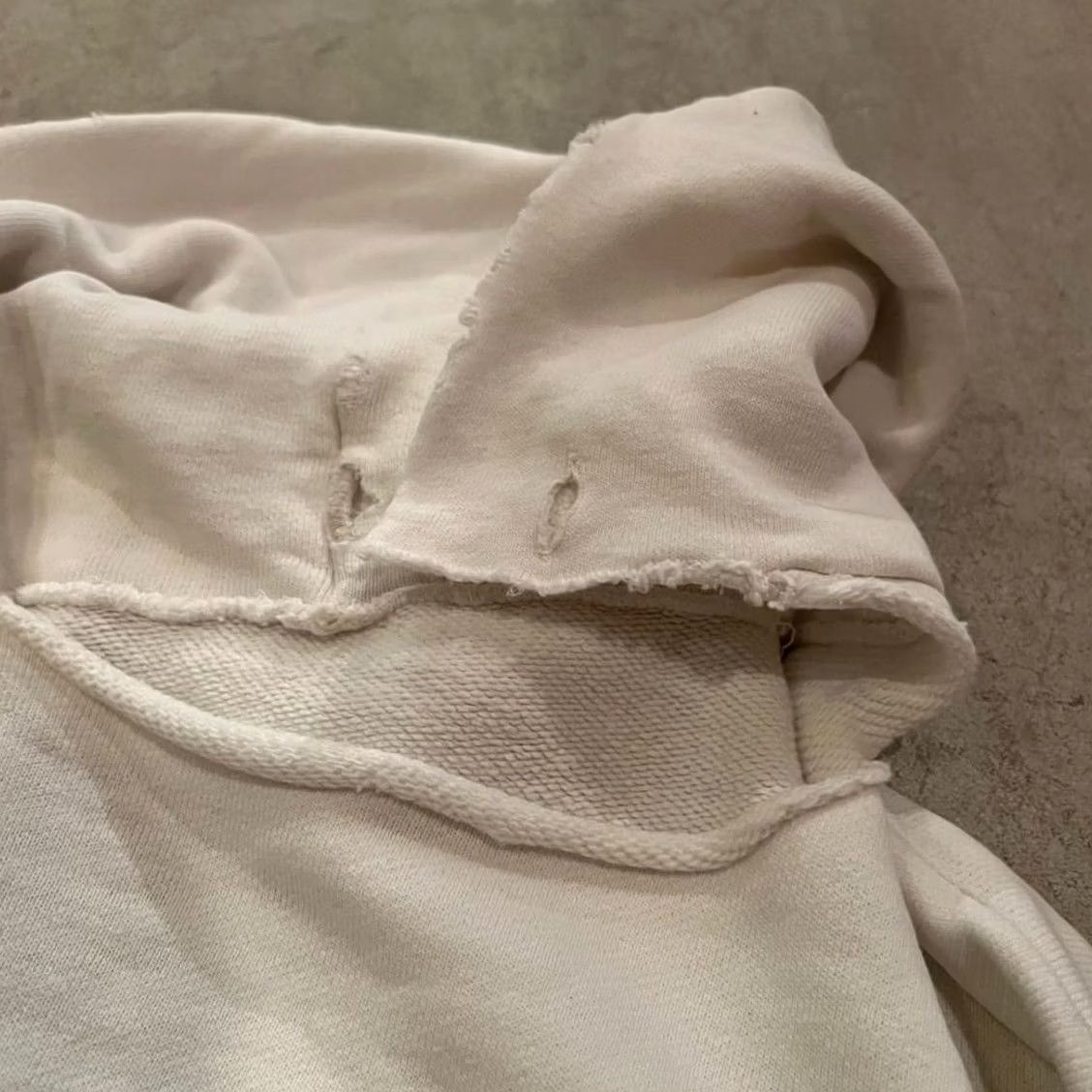 Vintage VINTAGE Sweat Hoodie L White USA Made 50s 60s Size US L / EU 52-54 / 3 - 3 Thumbnail