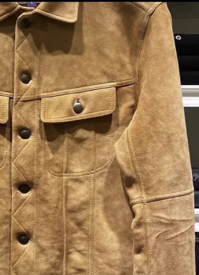 RRL Ralph Lauren RRL Ralph Lauren Men's leather jacket Size US XL / EU 56 / 4 - 5 Thumbnail