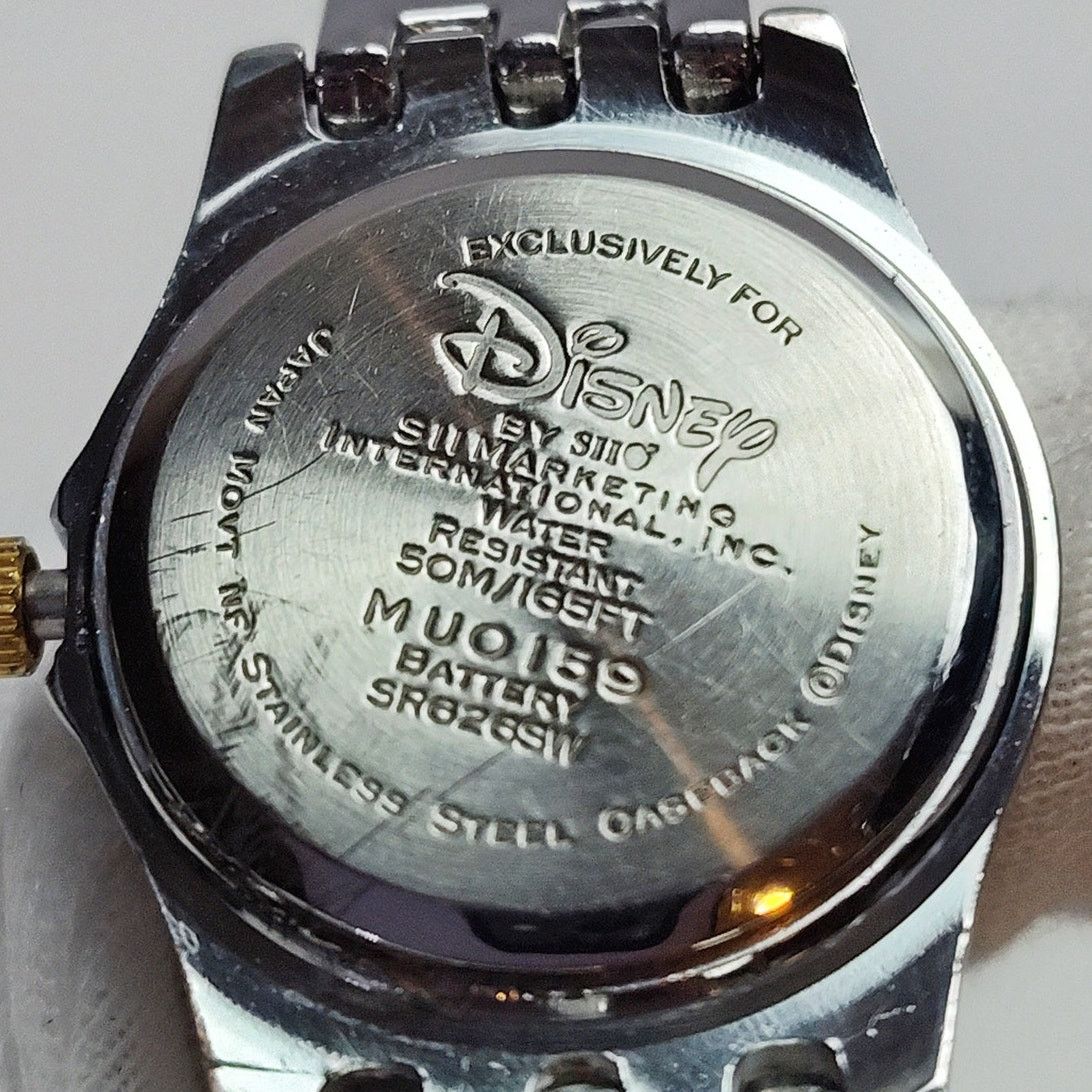 Disney Disney Mickey Mouse Seiko Day Date Two Tone Blue Dial Watch Size ONE SIZE - 4 Thumbnail