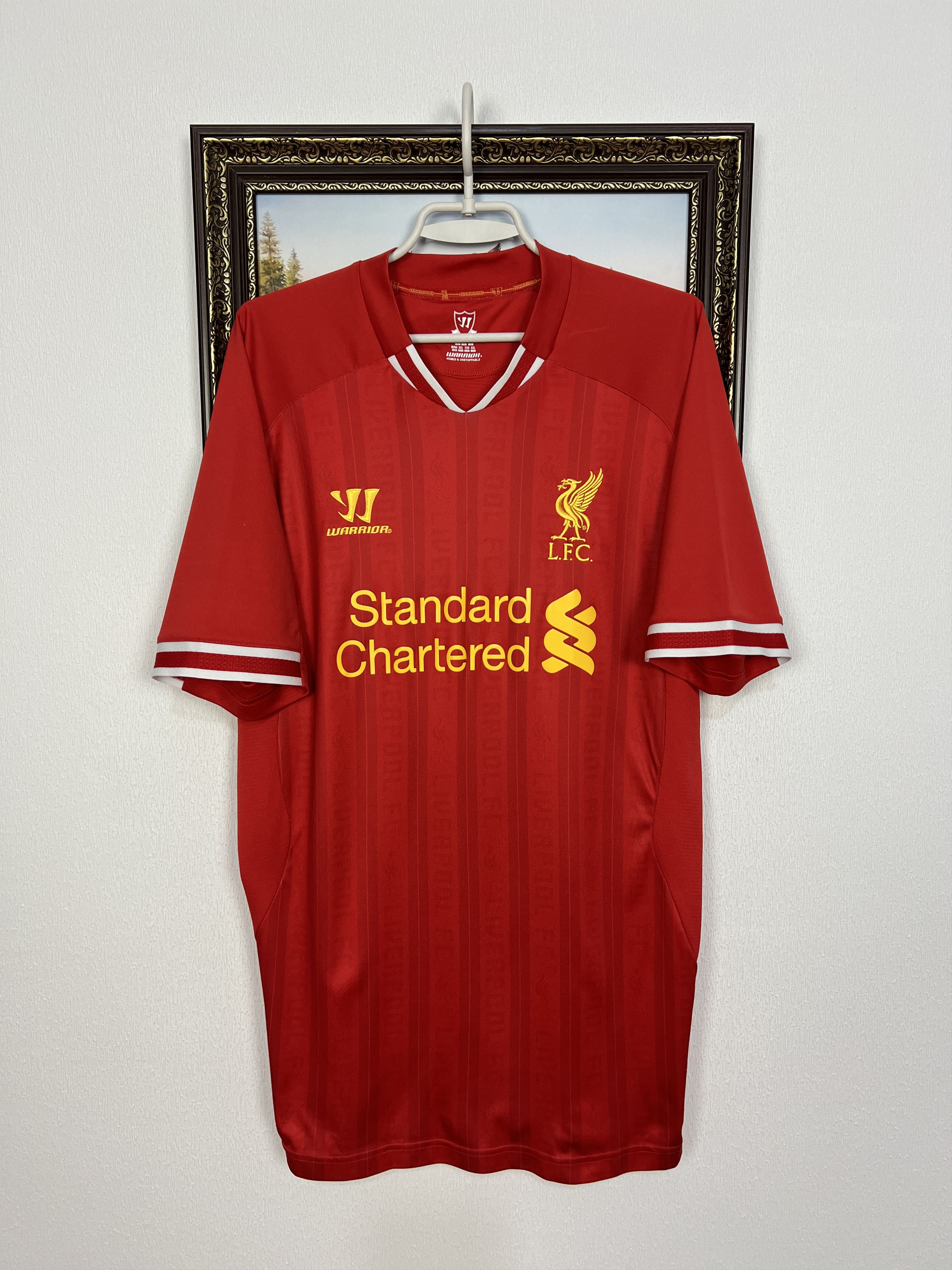 Warrior Liverpool football shirt 2013 Soccer Warrior Jersey Trikot Size US XL / EU 56 / 4 - 1 Thumbnail