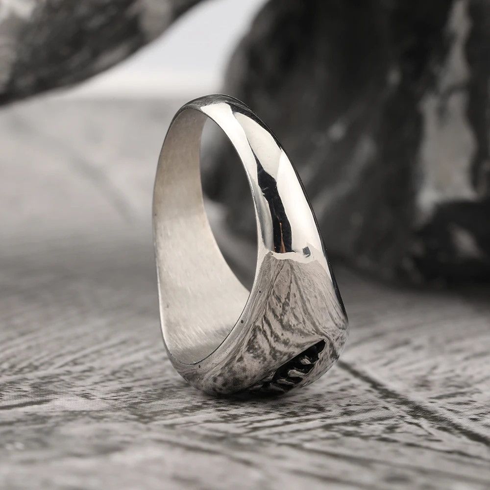 Jewelry Creative Domineering Skull Devil Ring Size ONE SIZE - 4 Thumbnail