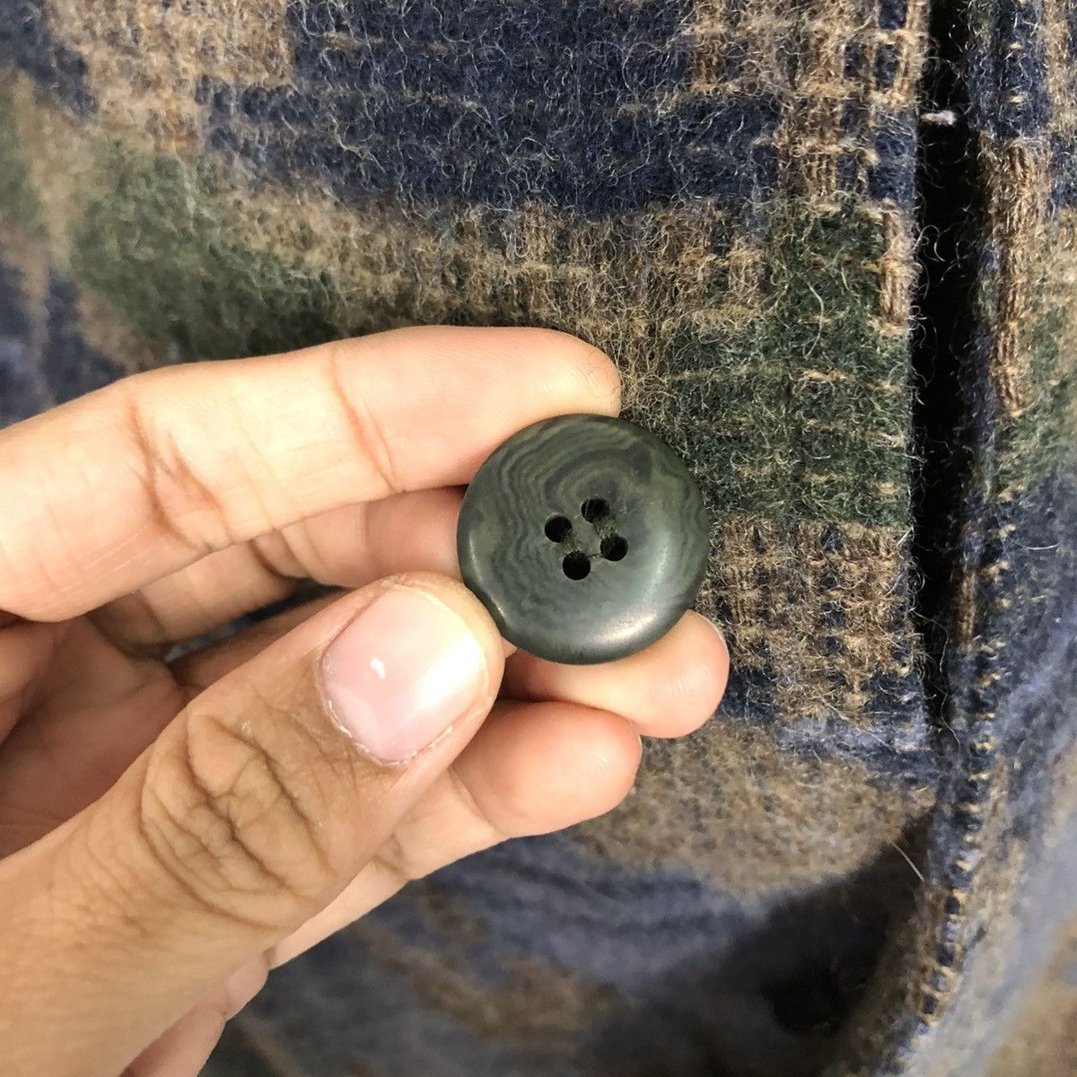 L.L. Bean 🔥VINTAGE WOOL CHORE WORK JACKET L.L.BEAN NAVAJO AZTEC NATIVE Size US M / EU 48-50 / 2 - 18 Thumbnail
