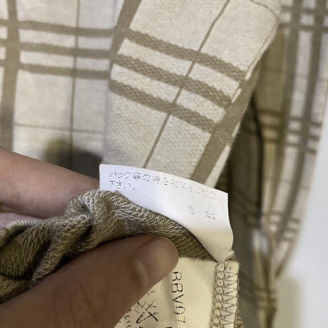 Burberry Burberry London Nova Checked Long Sleeve T-Shirt Size US M / EU 48-50 / 2 - 8 Thumbnail