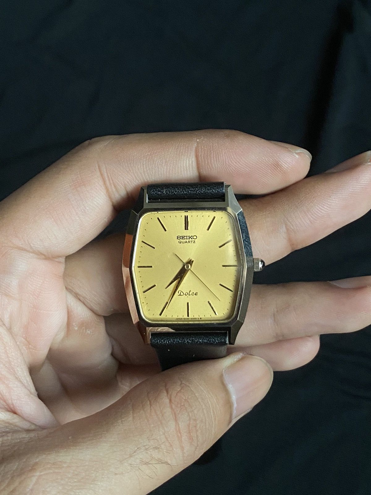Japanese Brand × Seiko × Vintage Vintage Seiko Dolce Gold 6030 5480 Anti Scratch Japan Size ONE SIZE - 5 Thumbnail